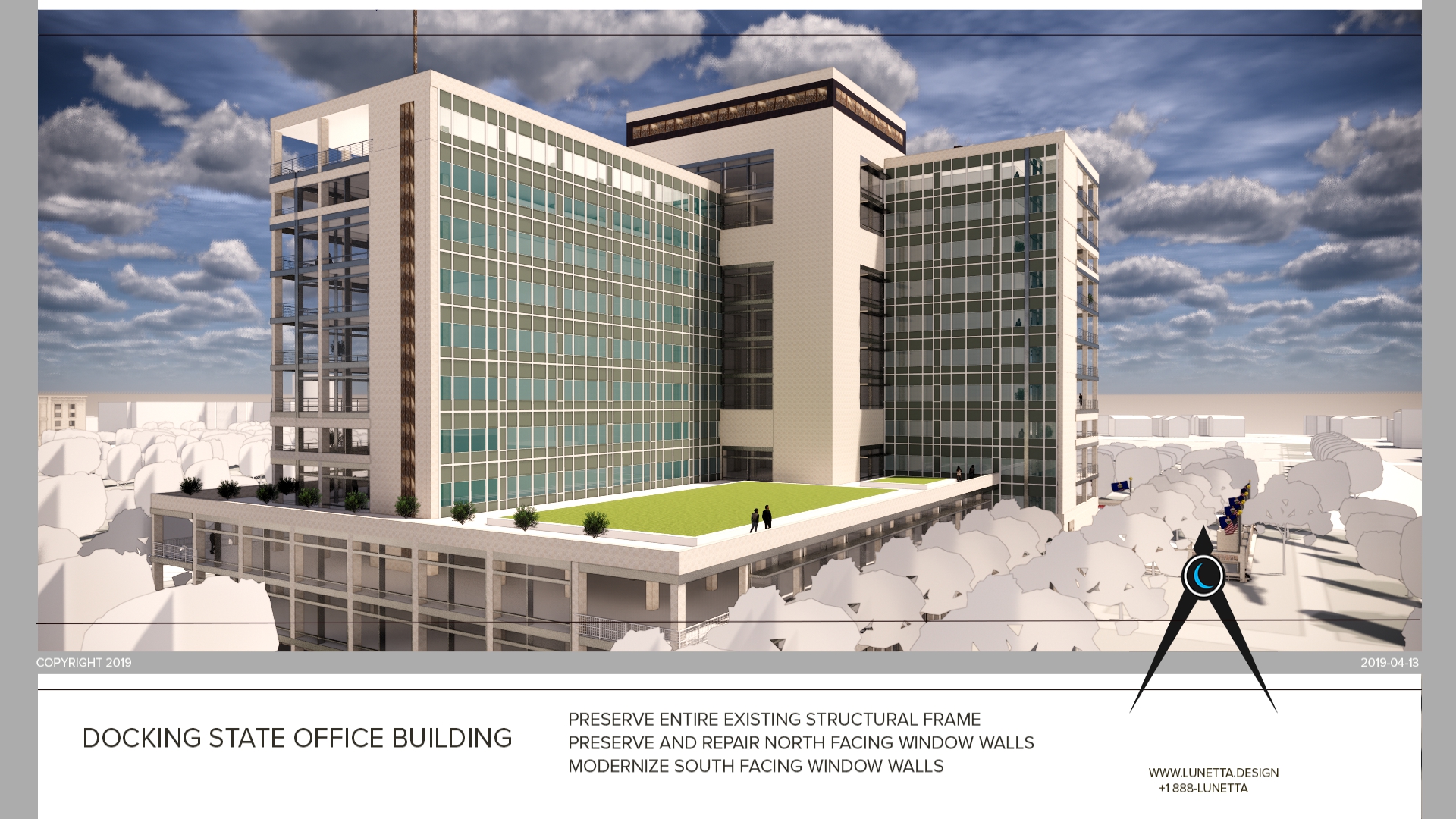 New Design for Docking State Office Building —