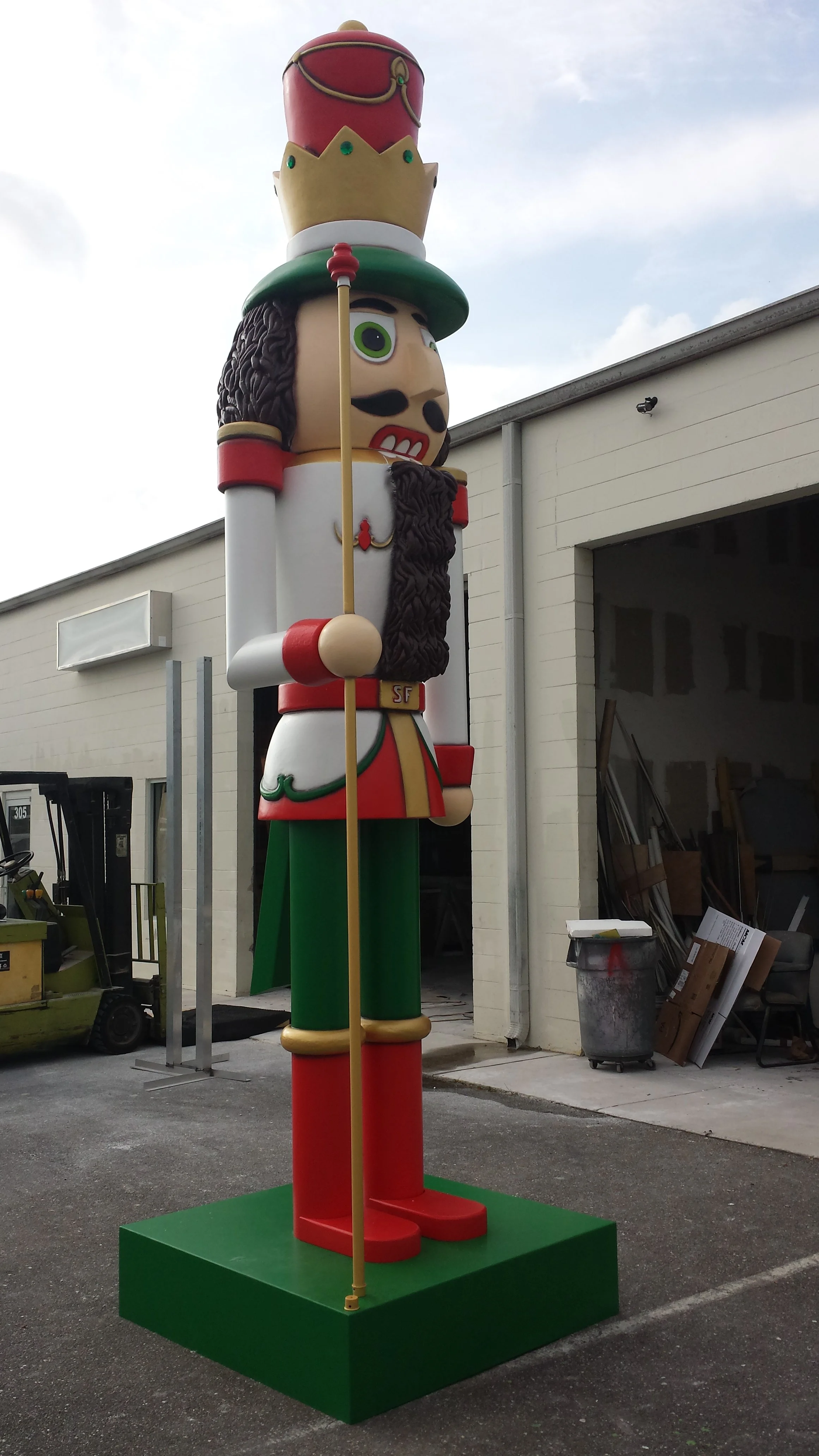 Giant Nutcracker Prop