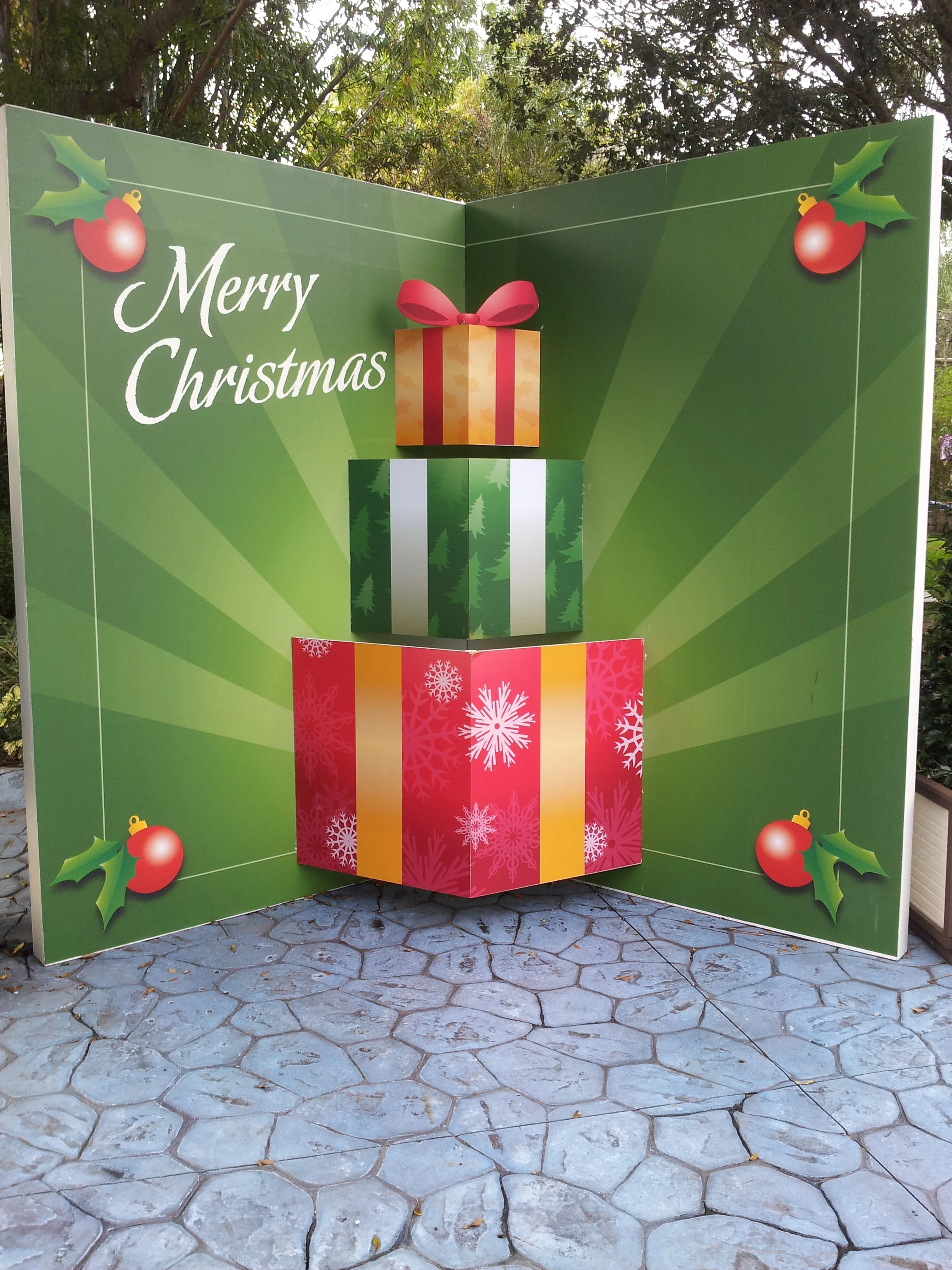 "Merry Christmas" Christmas Card