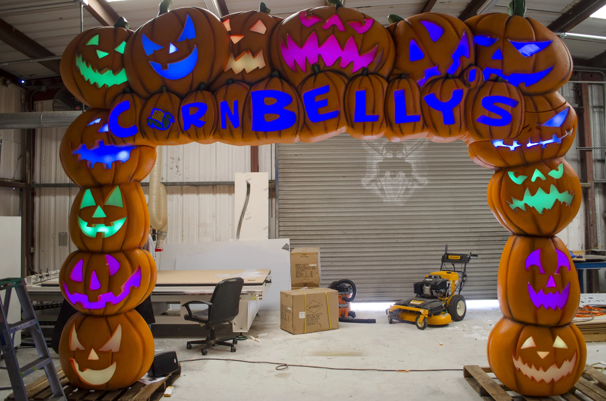 Cornbelly's LED Pumpkin Sign