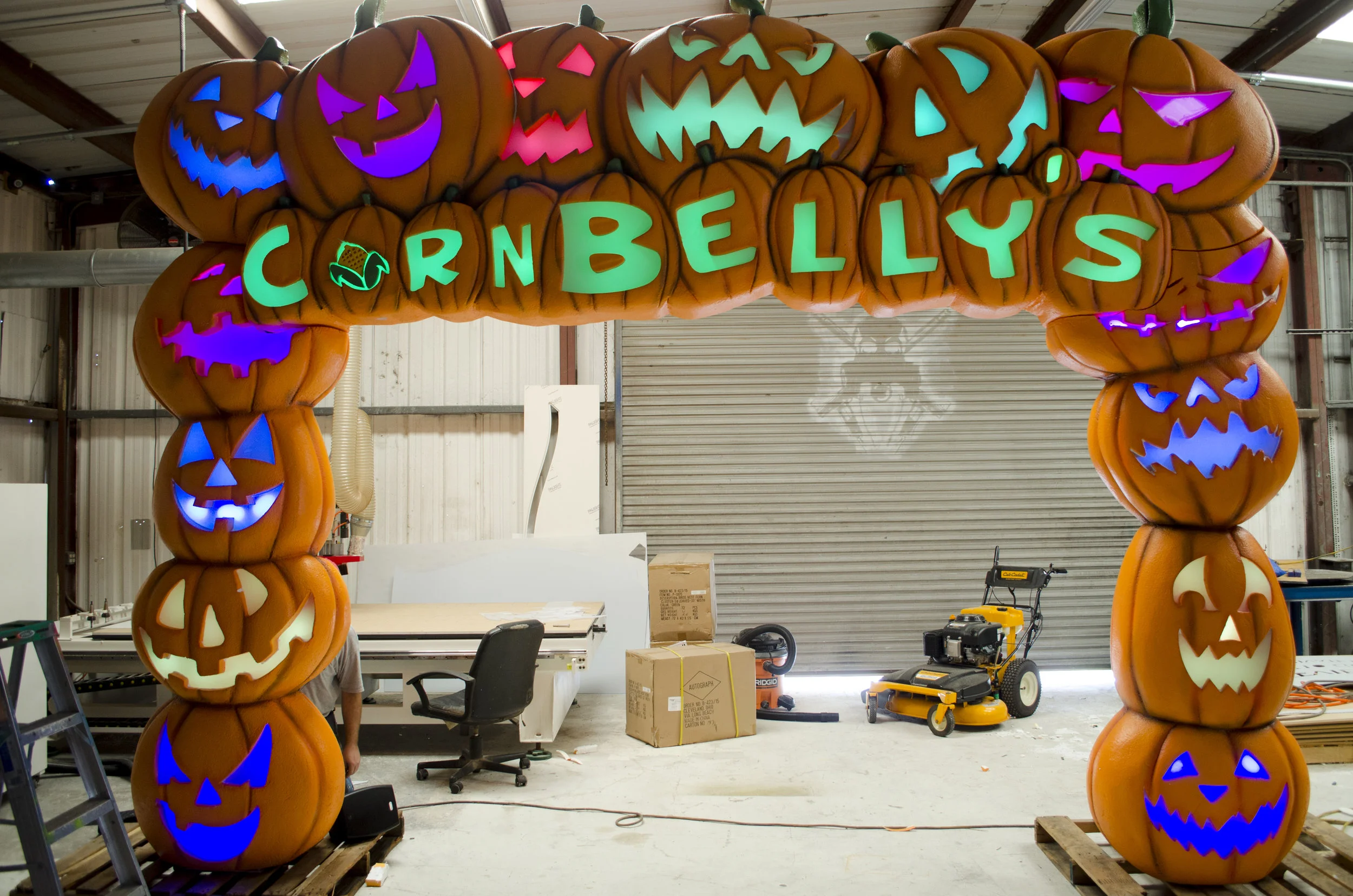 Cornbelly's LED Pumpkin Sign