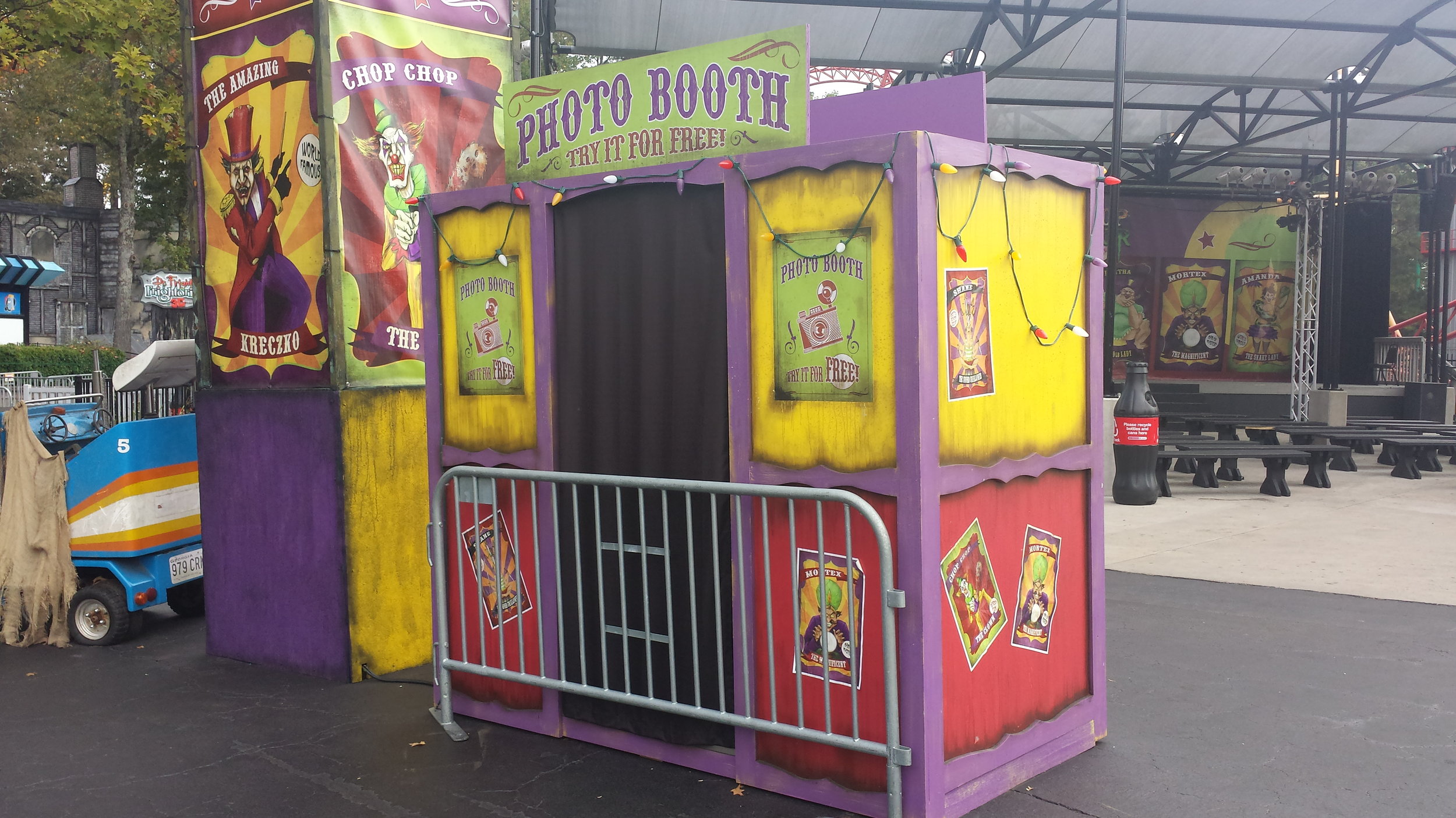 Scary Pop-Up Photo Booth