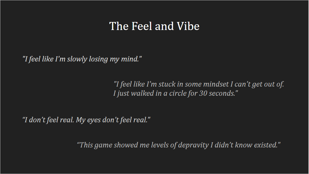   Skills developed:   Storytelling through mechanics  Representing theme through mechanics  Party game design 