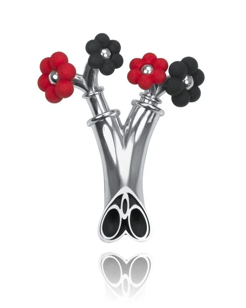 McClure_Brooch_FloraSeries_Splice_Silver+and+nylon_2015.jpg