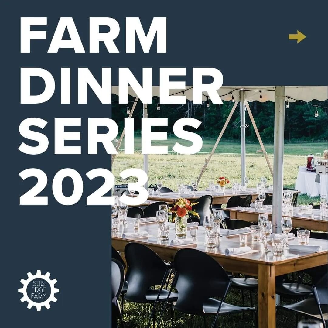 Save the dates! Farm to table dinners with our friends from @dorocateringandevents are coming this summer!