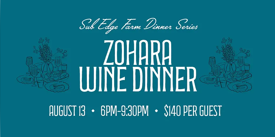 Zohara Wine Dinner