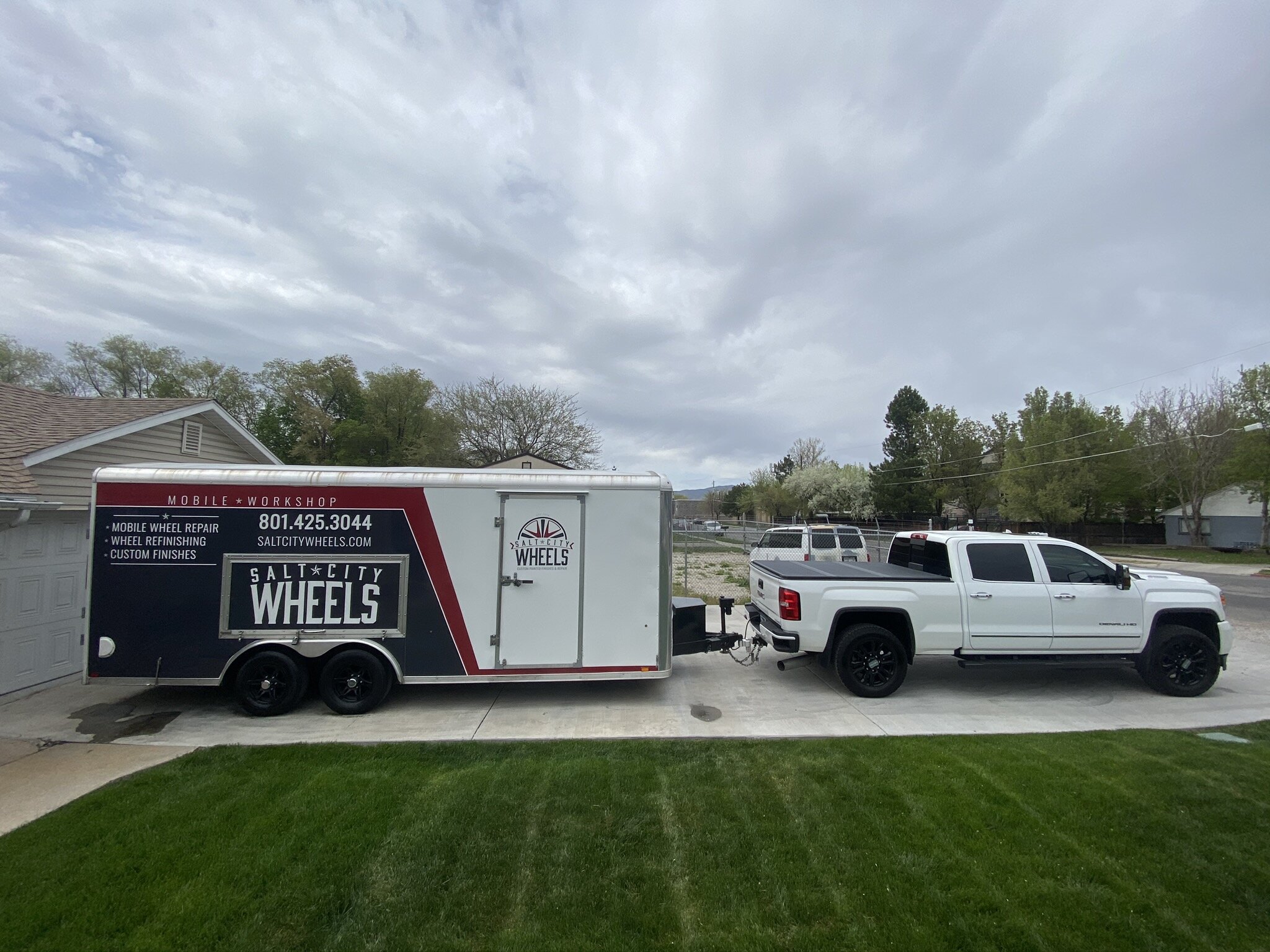 Mobile Wheel Repair Workshop