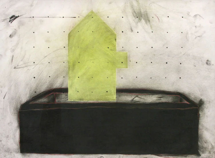 GILSON_Green+Fort_pigment+on+paper_2011_28x22_33.5x27.5_C11096.jpg