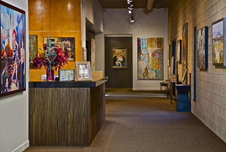 A Gallery Entryway