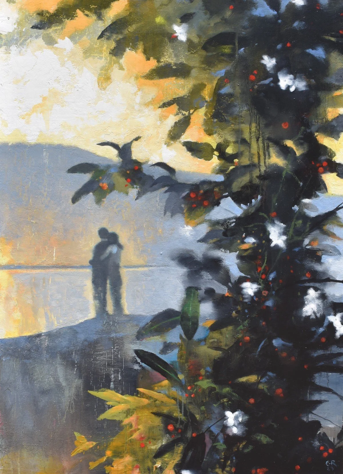 First Study of Fade into You   26x36  Oil on Panel 2023-Small.JPG