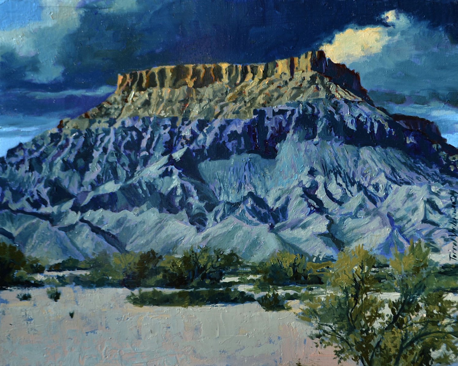 Terrel VanLeeuwen, The Roots of the Mountain, 14x11 in. no border.jpeg