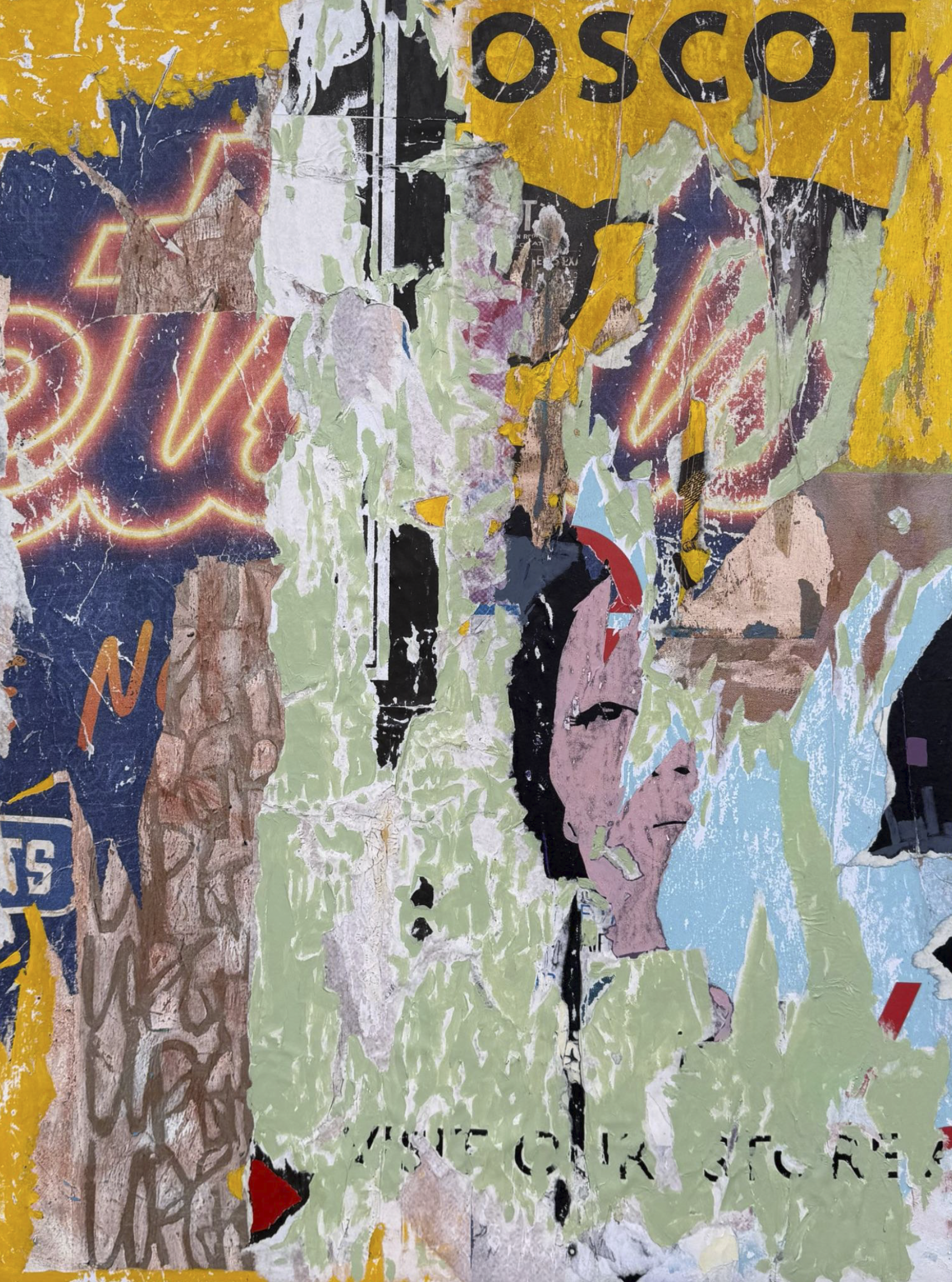 Upgrade, acrylic and collage on canvas, 30x40.png