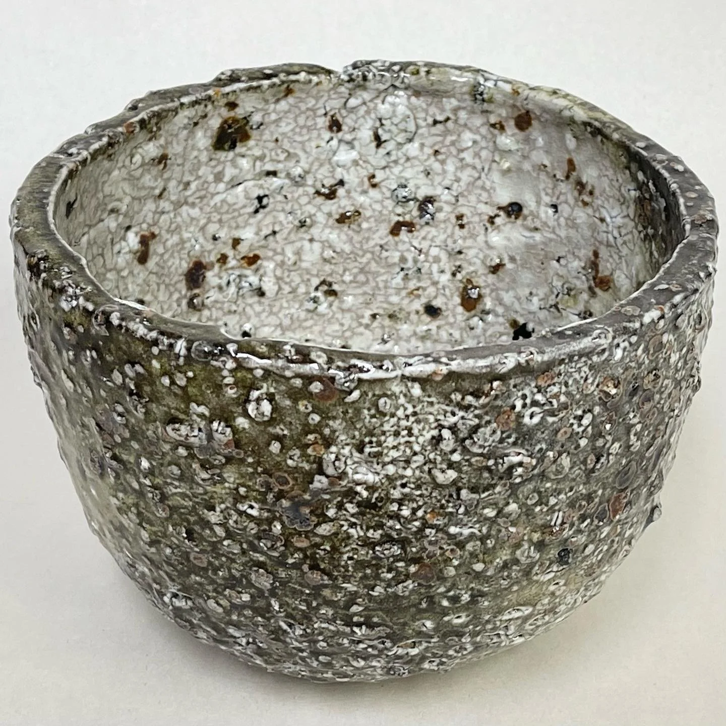 Desert Mtn. Crucible, stoneware with granite, 6x4x4 in.