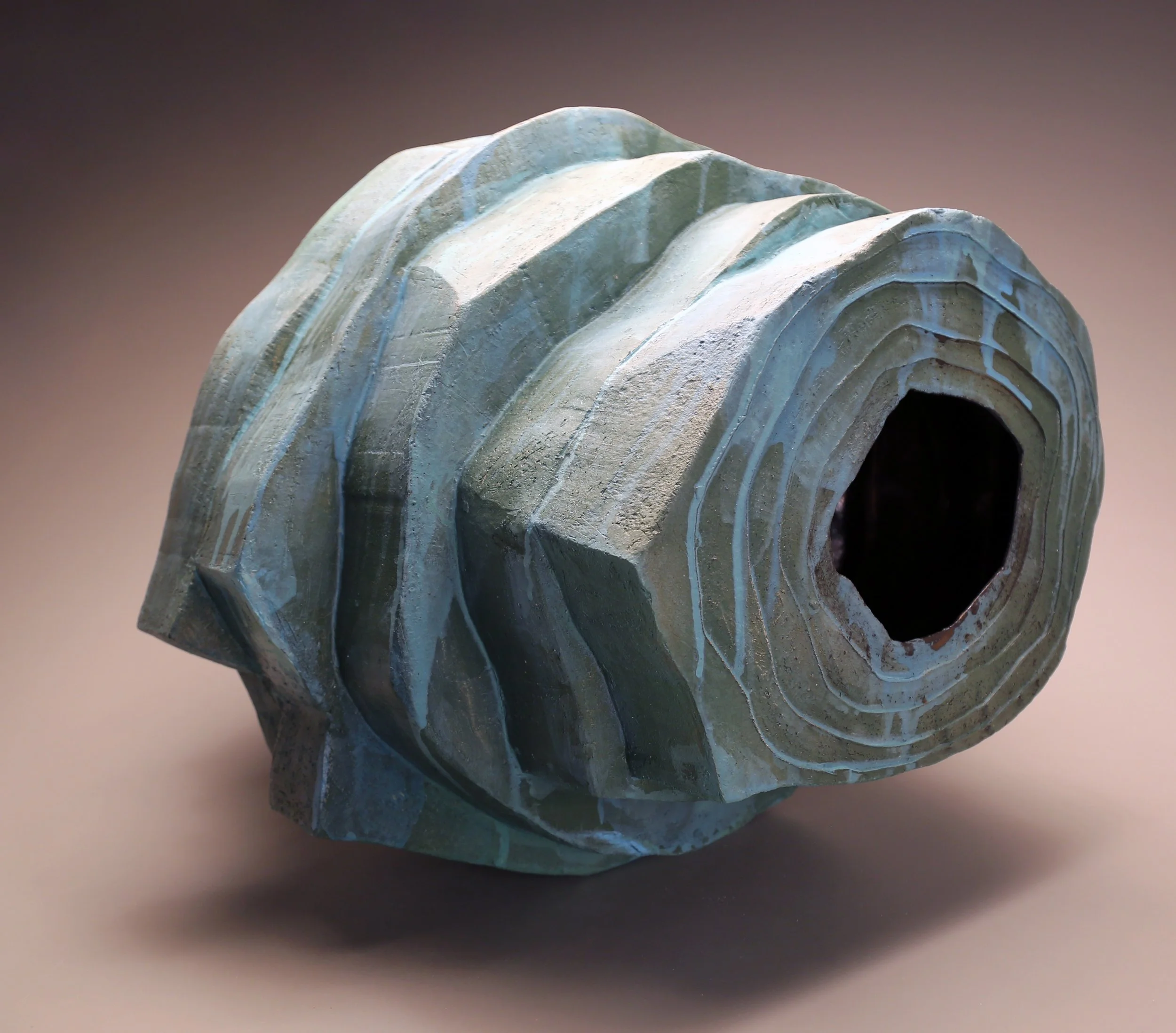 Blue:Green Stepped Vessel-1.JPG