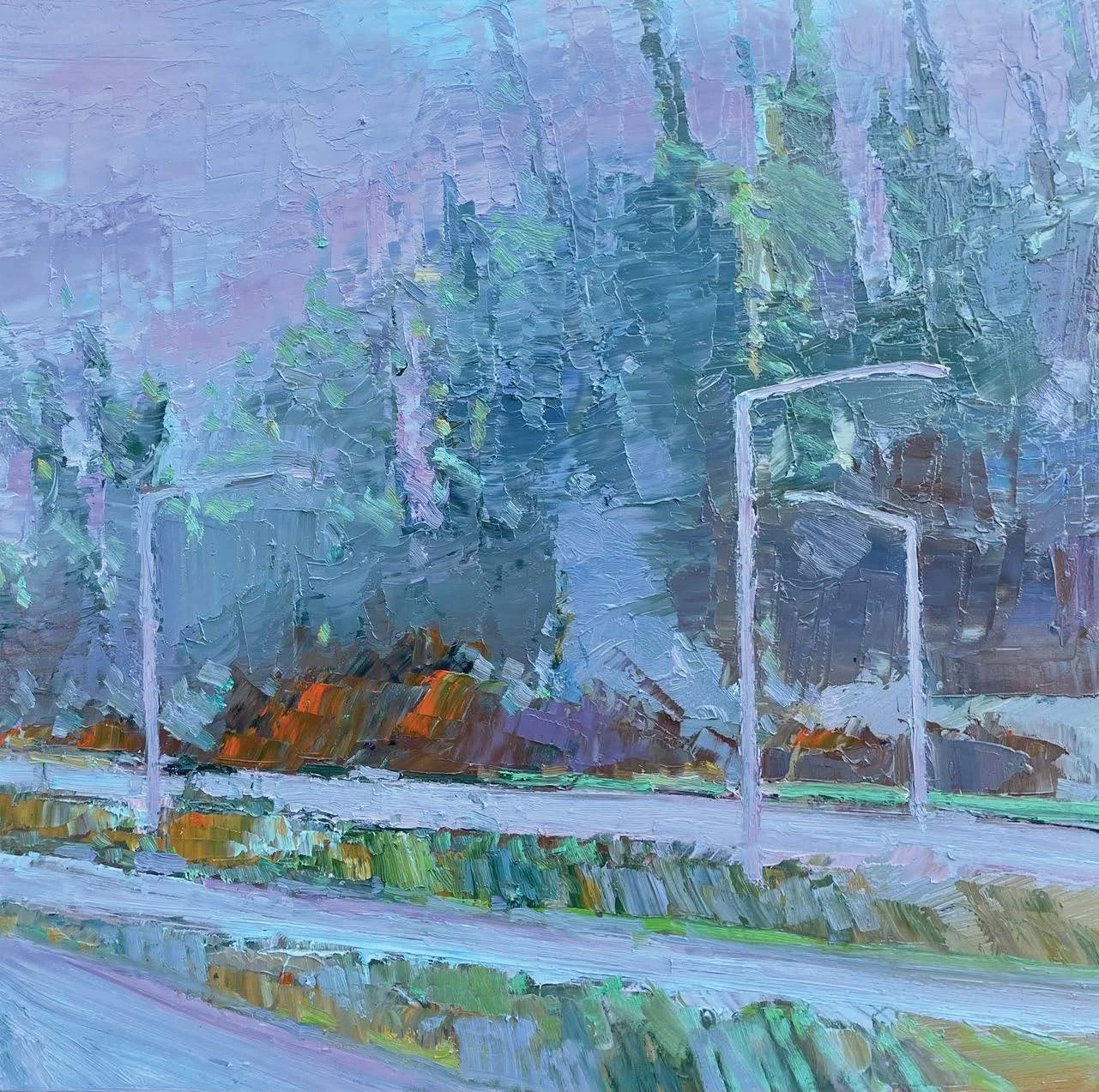 Highway 101 On-ramp, 36x36.jpg