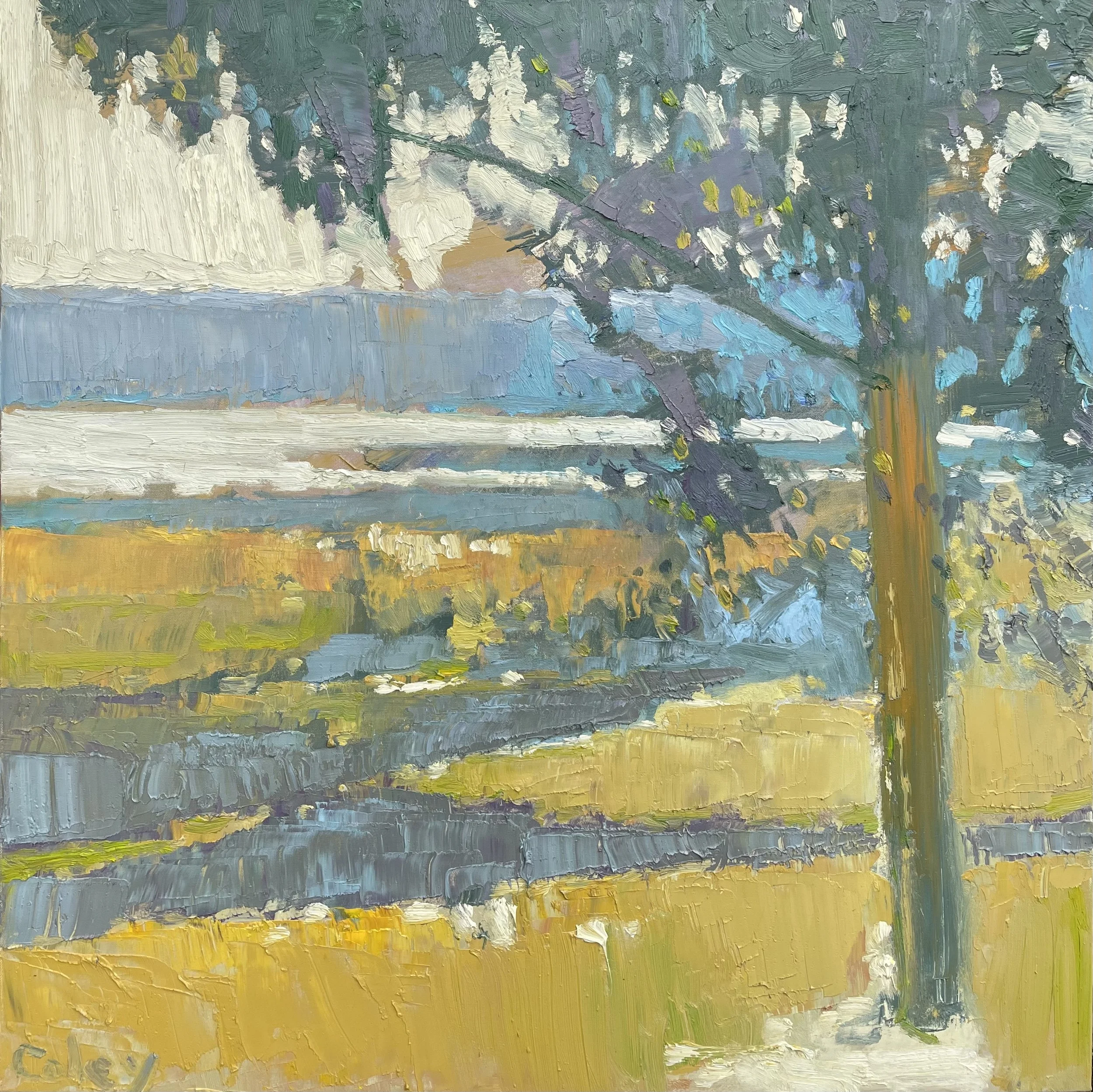 Pisces Wood Spirit, 36x36%22.jpeg