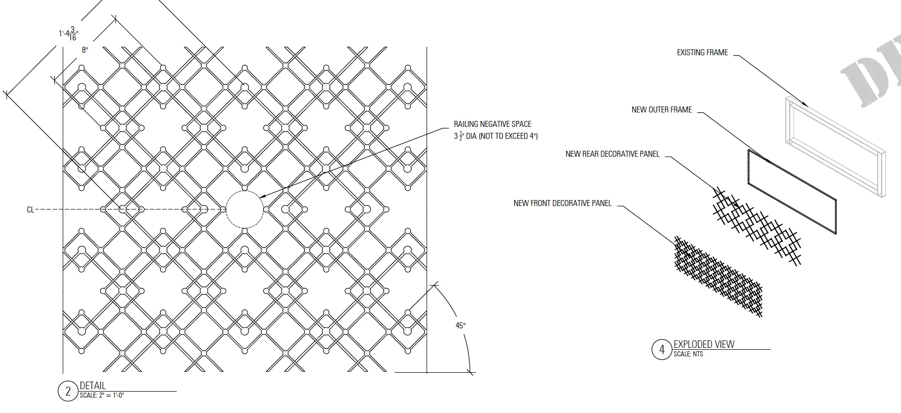 Many of the custom elements we designed for the space refer back to the unique line-and-node style employed in old circuit diagrams, while still feeling period-appropriate.