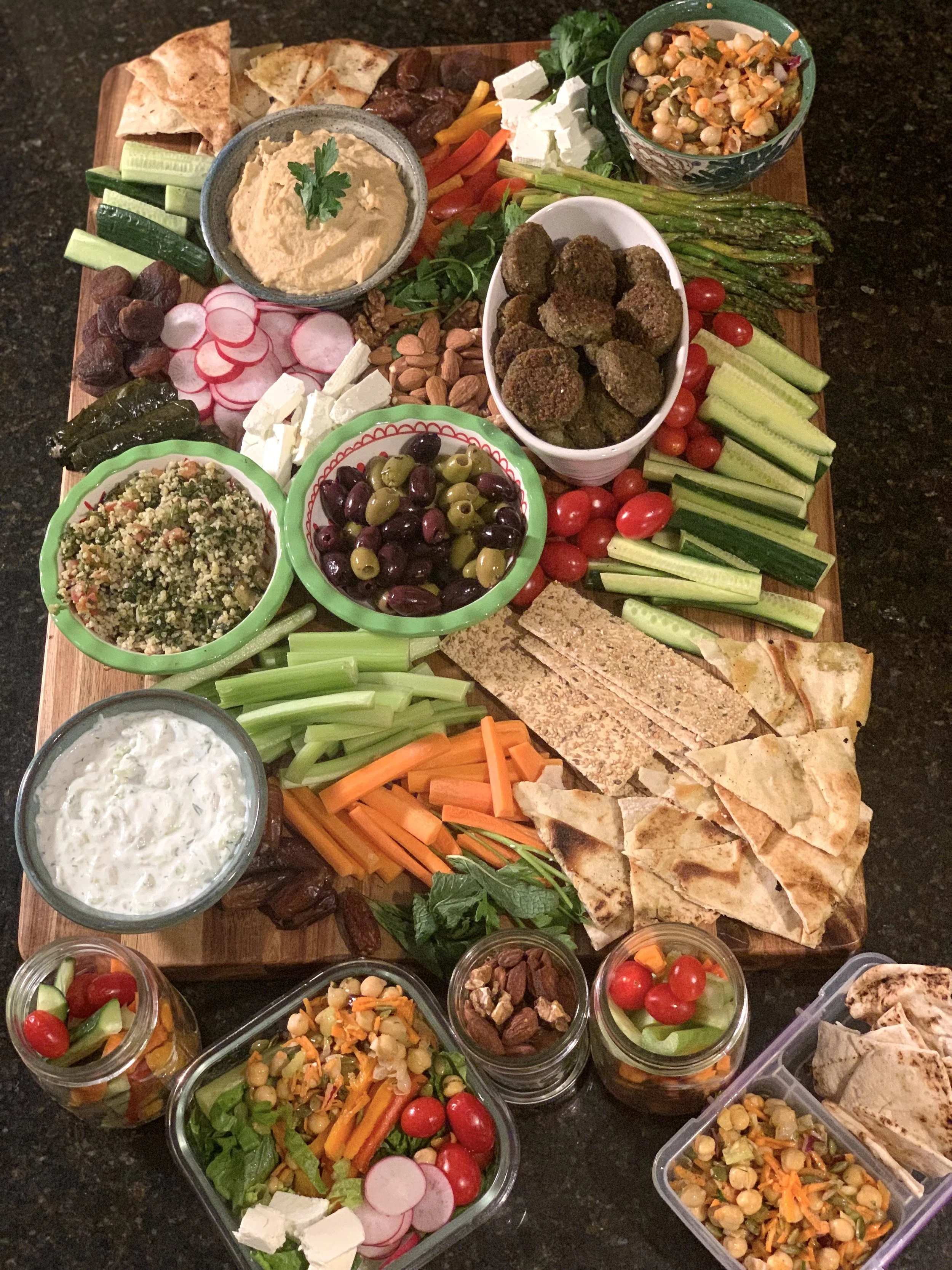 Cook Once, Eat Twice: Creating the Perfect Mezze Platter & Snack Packs for the Week