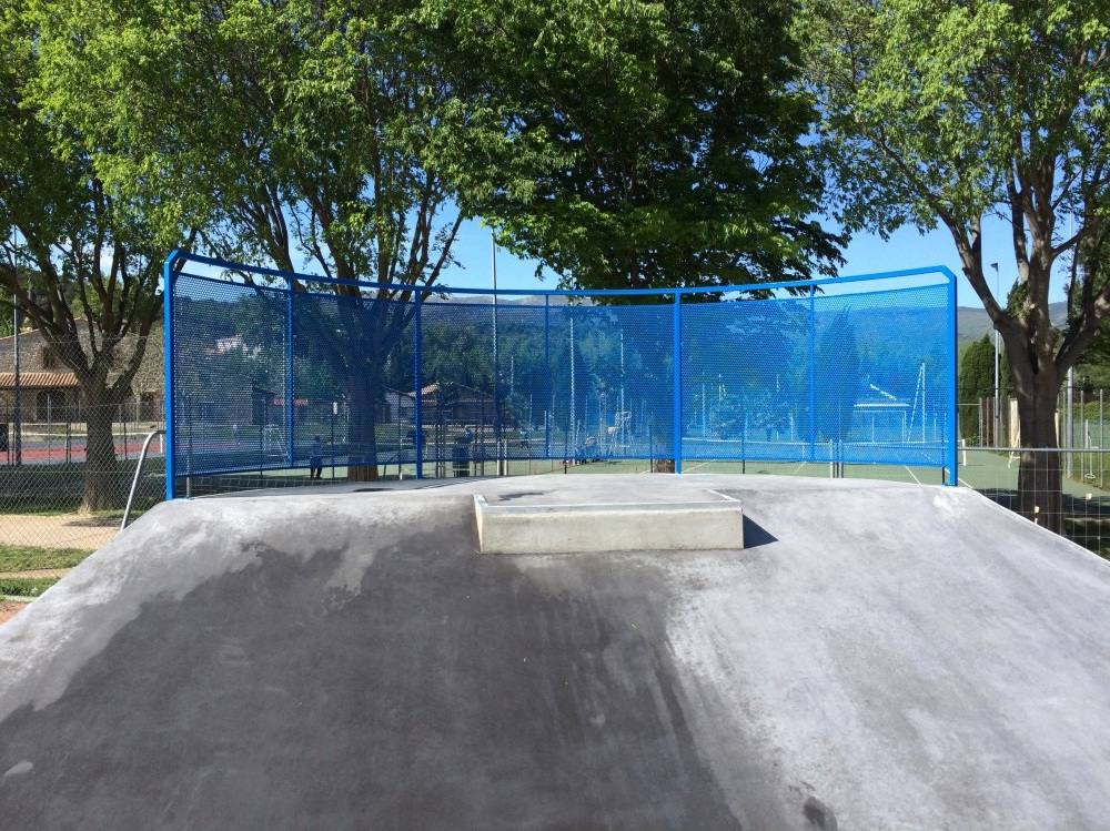 Réalisation des rampes du SKATE PARC de Prades