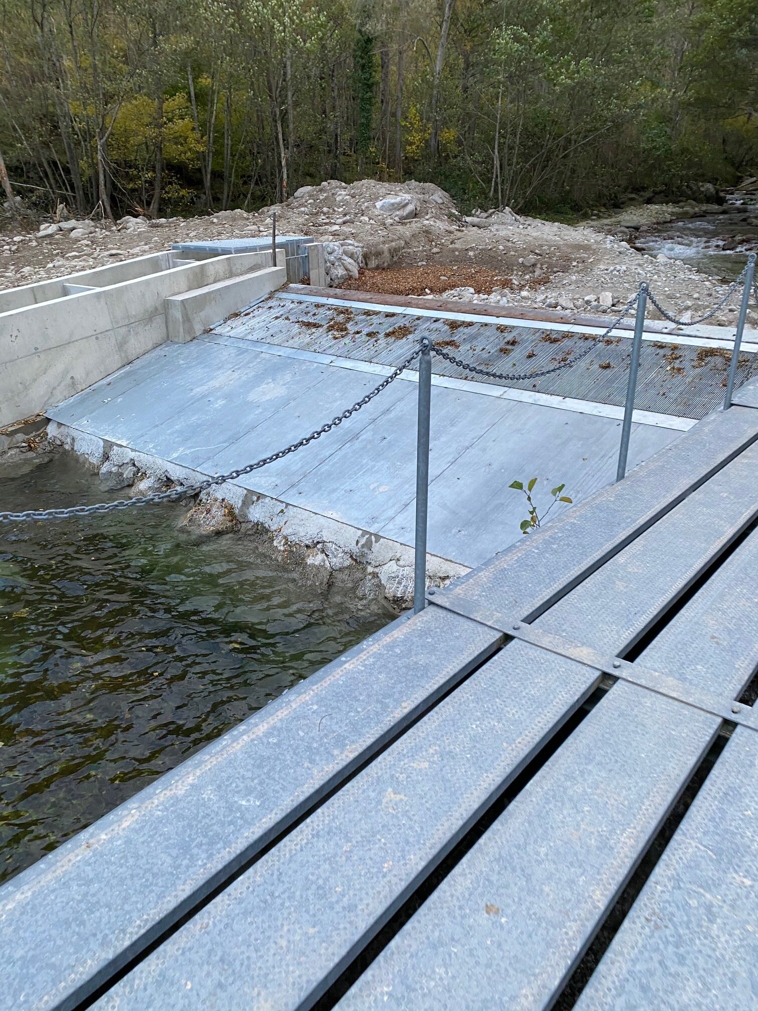 restauration prise d'eau microcentrale hydro-électrique