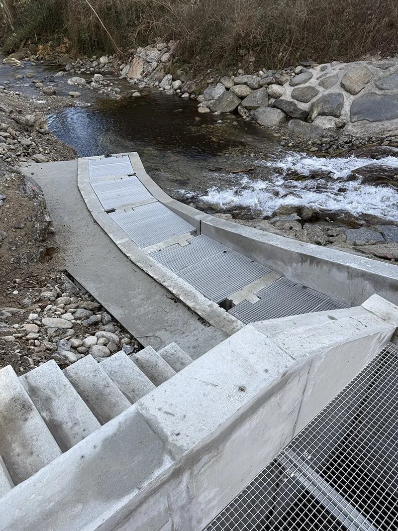 PRISE D’EAU DE LA MICRO CENTRALE HYDROELECTRIQUE DE PY