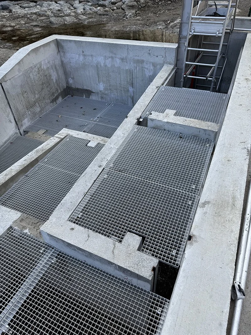 restauration de la MICROCENTRALE HYDROELECTRIQUE