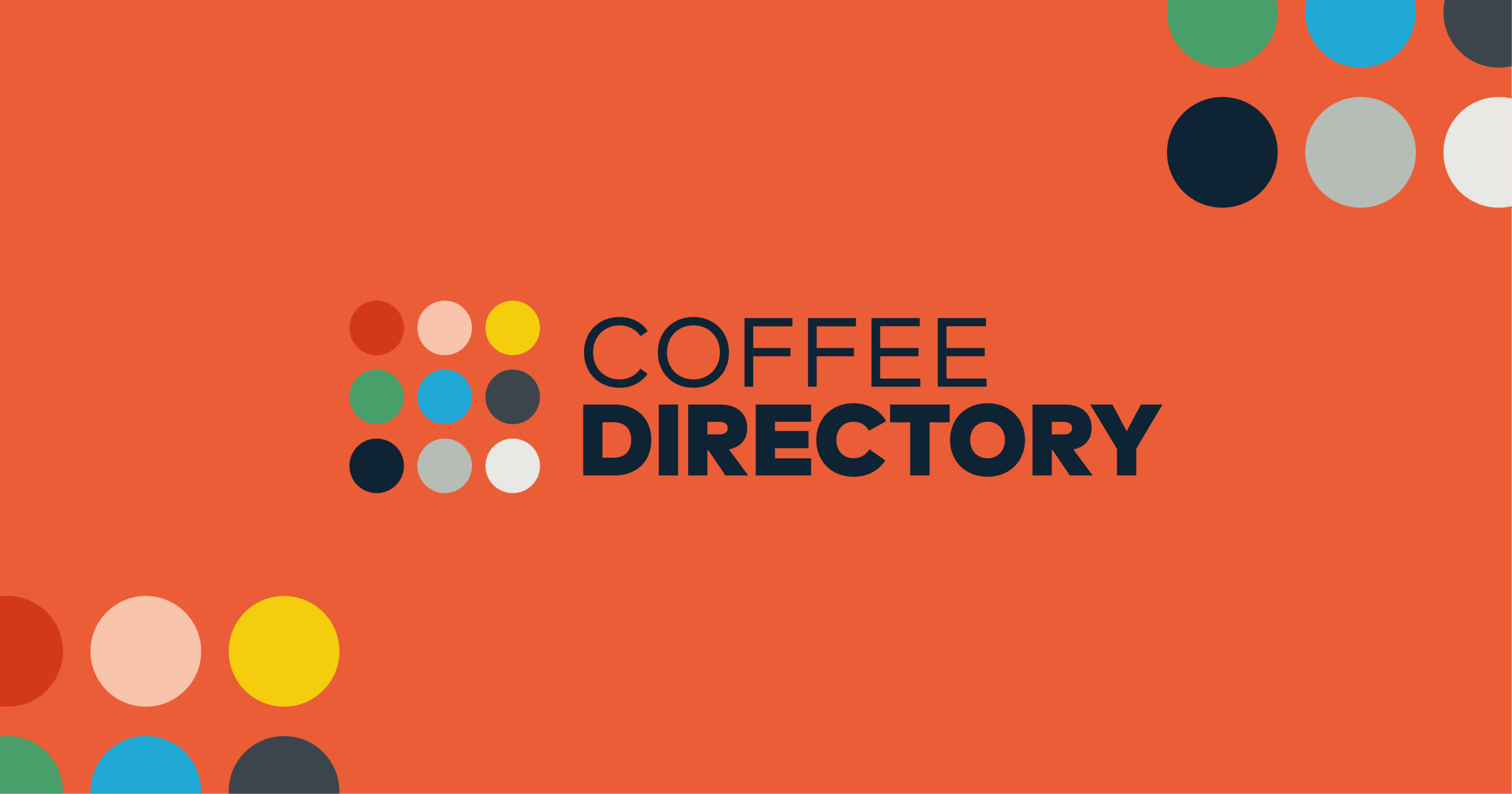 SCA 커피 디렉토리 런칭!