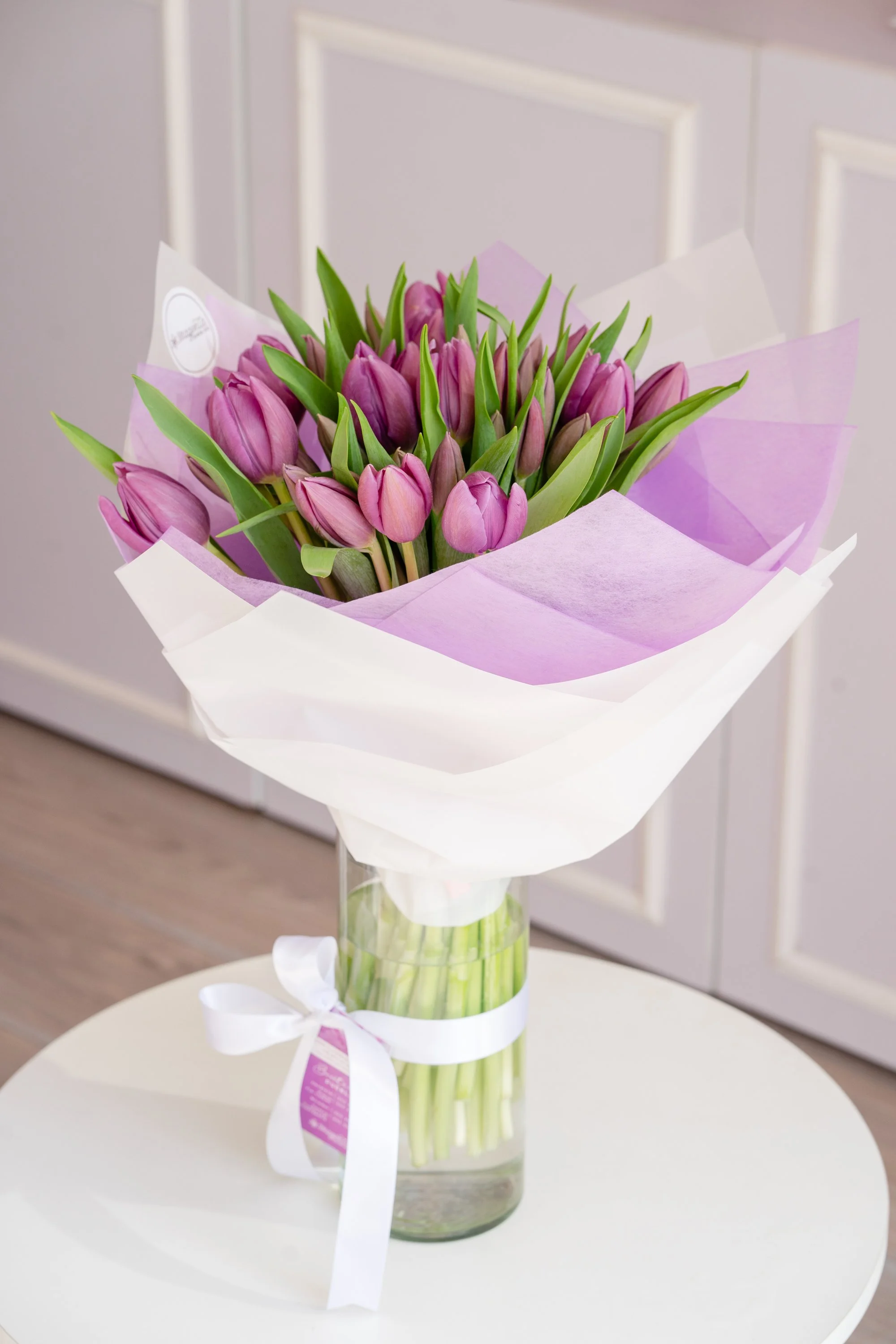 20 Tulipanes Morados