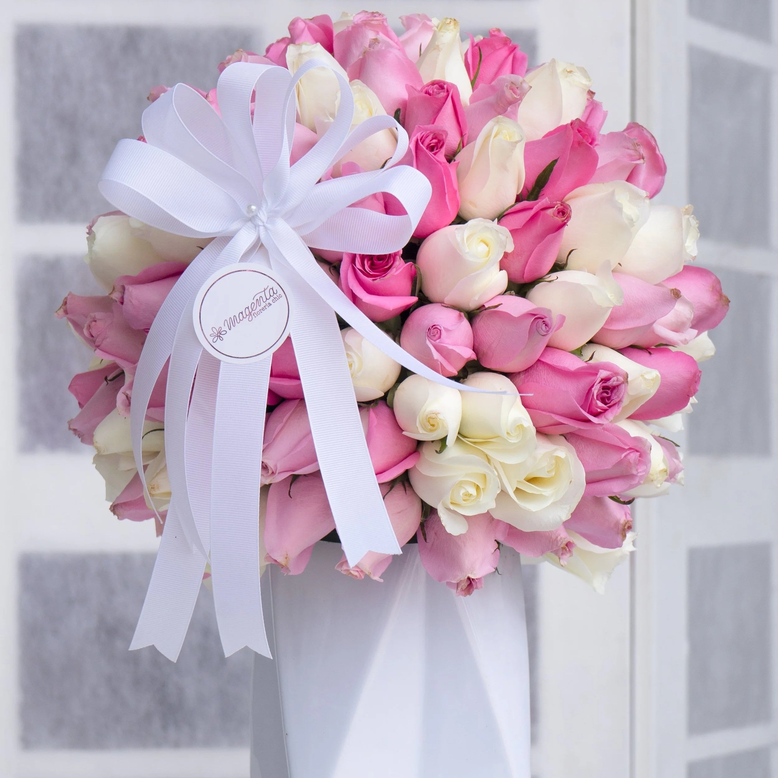 Bolita tobita de rosas