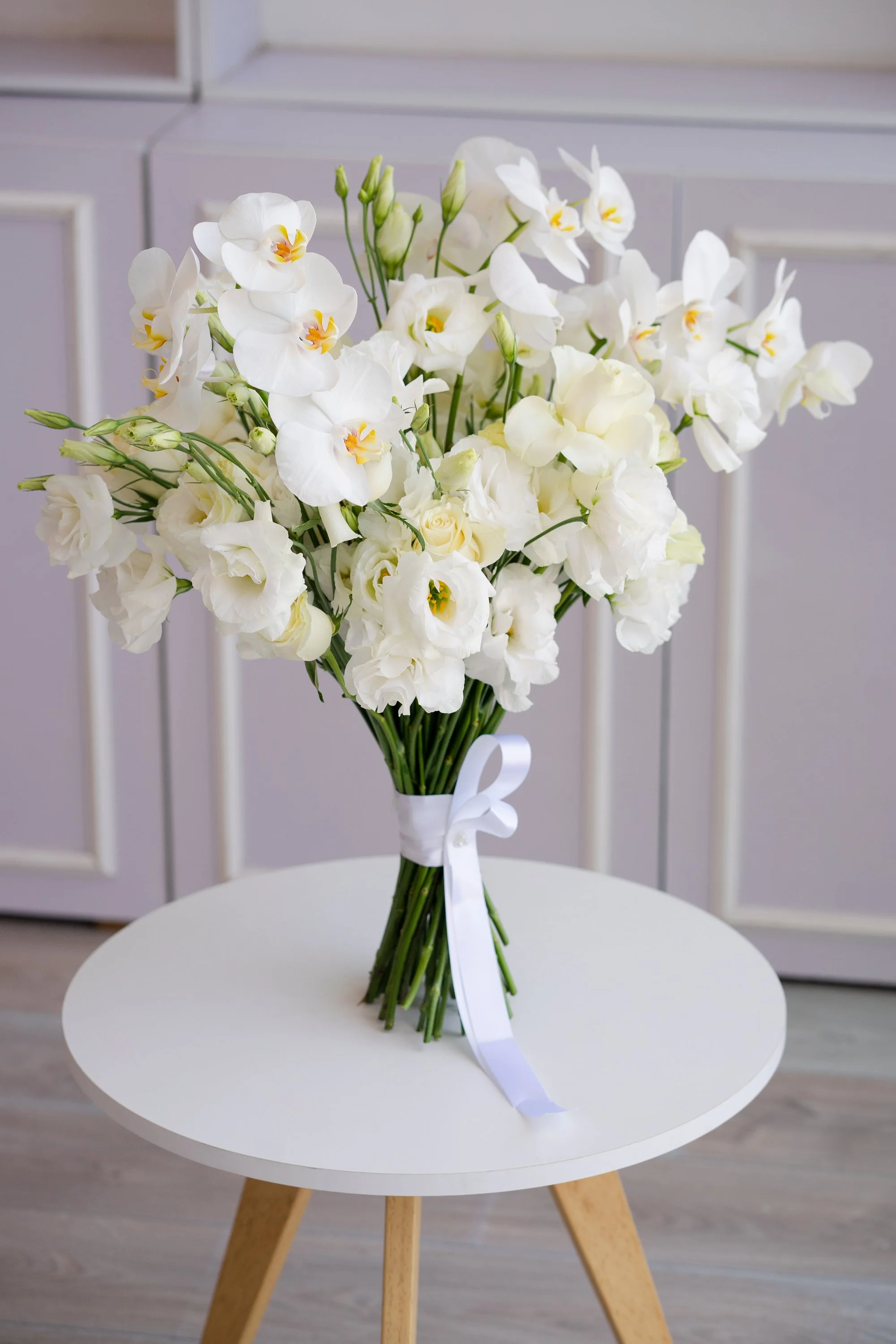 Ramo de novia de orquídeas