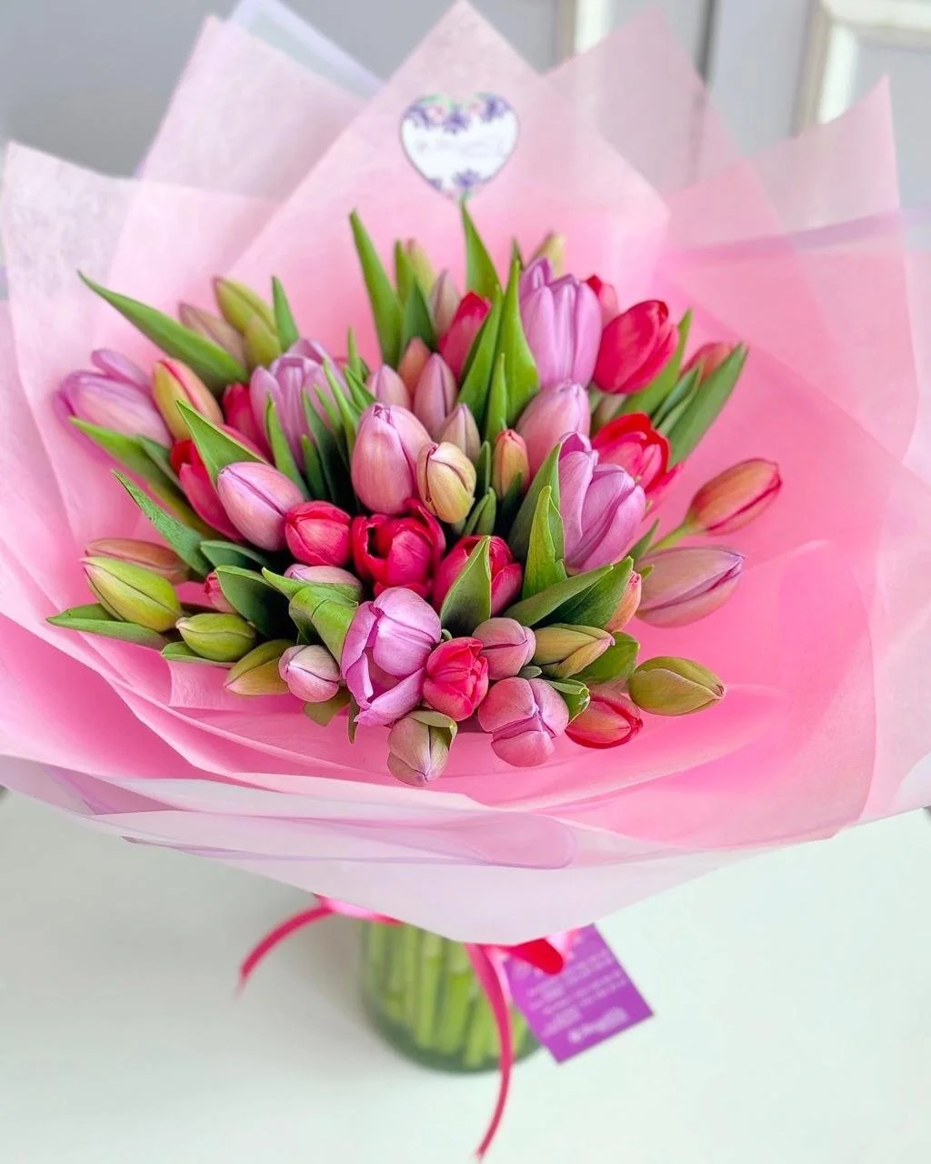 Ramo de tulipanes BIG