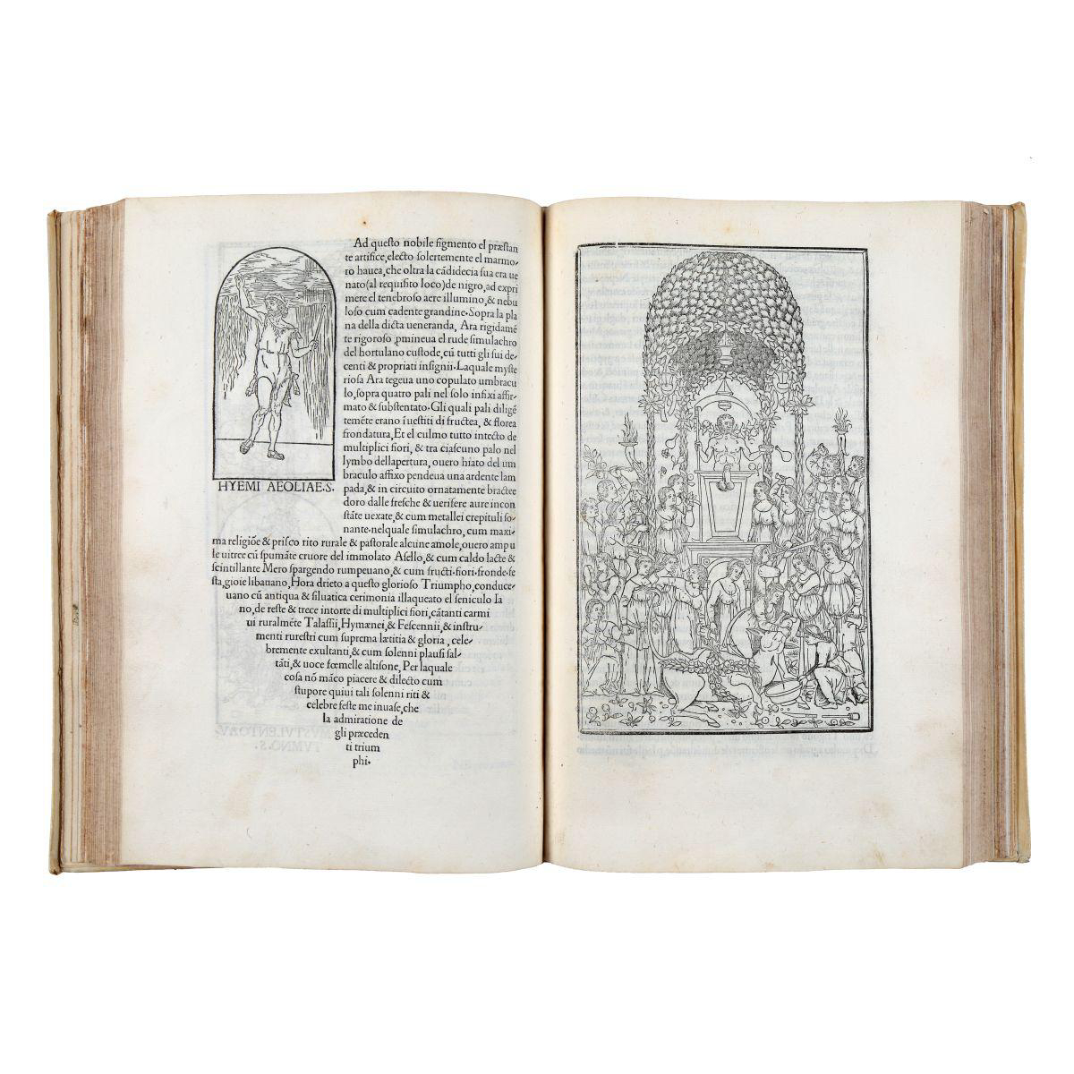 Colonna, Francesco (ca. 1433-1527). La Hypnerotomachia di Poliphilo... Venice, Sons of Aldo Manuzio, 1545.