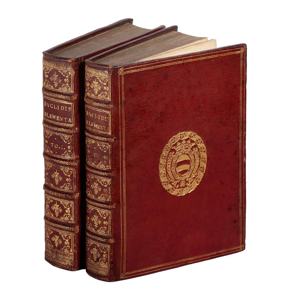 Euclides (fl. 3rd century BC). Elementorum Libri XV. Accessit XVI.... Rome, Vincenzo Accolti, 1574.