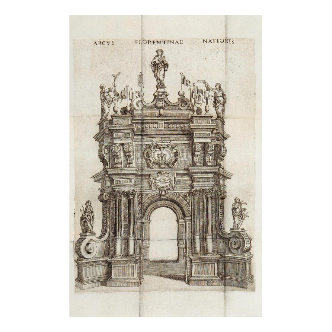 Paruta, Filippo (1552-1629). Relatione delle feste fatte in Palermo nel 1625 per lo trionfo delle gloriose reliquie. Di S. Rosalia vergine palermitana....Palermo, Pietro Coppola, 1651.
