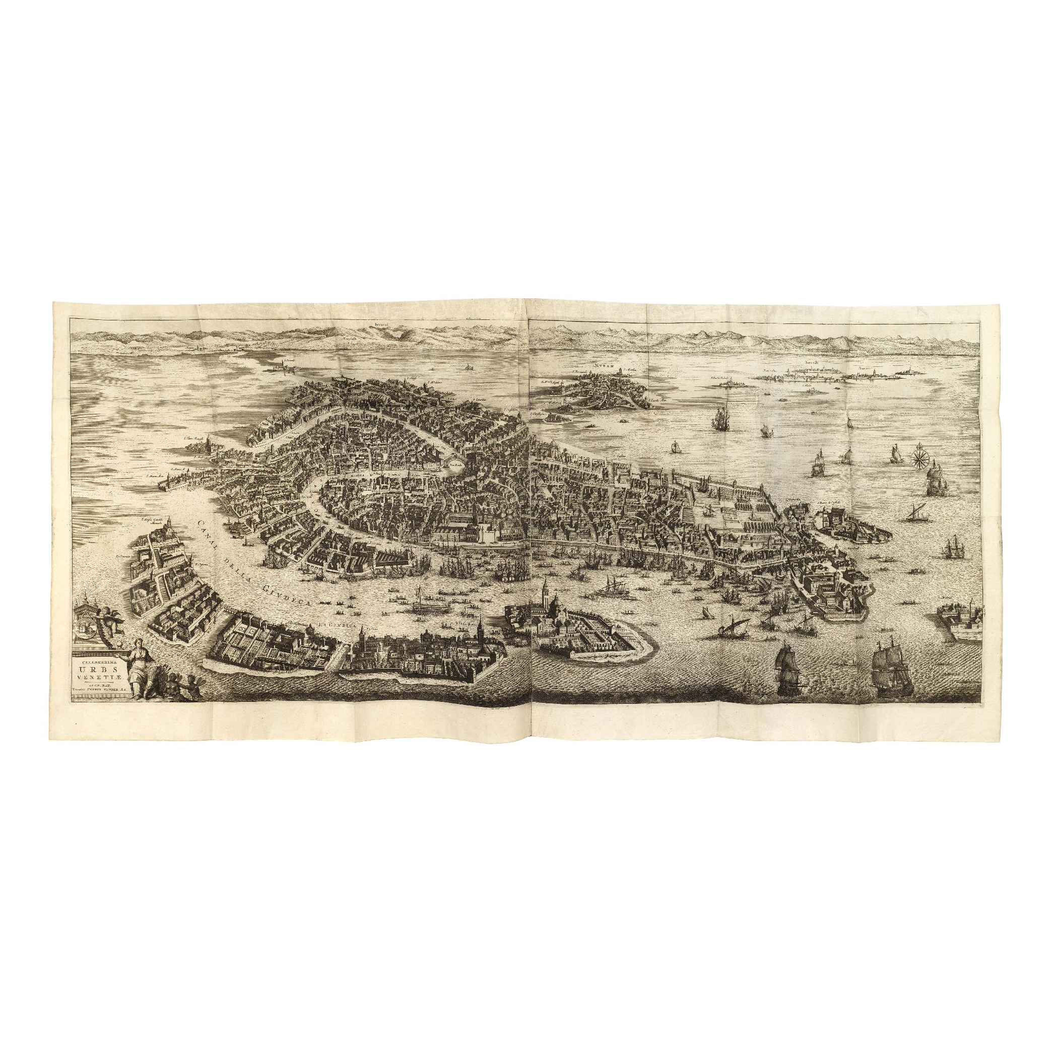 Graevius, Johann Georg (1632-1703). Splendor Magnificentissimae Urbis Venetiarum Clarissimus... Leiden, Peter Van der Aa, 1722.