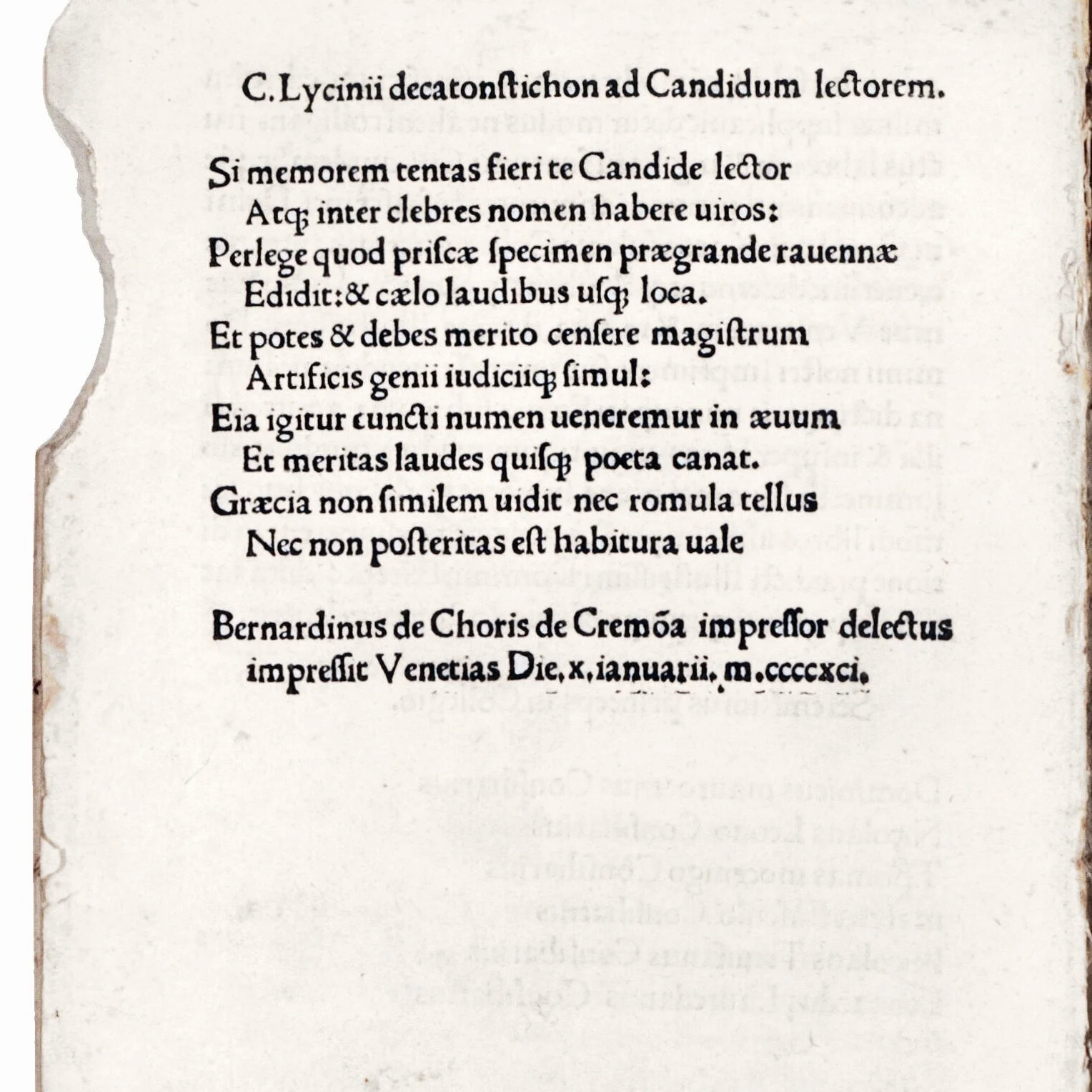 The First Case of Piracy in the History of Printing