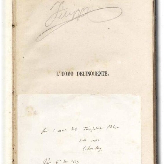 Lombroso's Criminal People