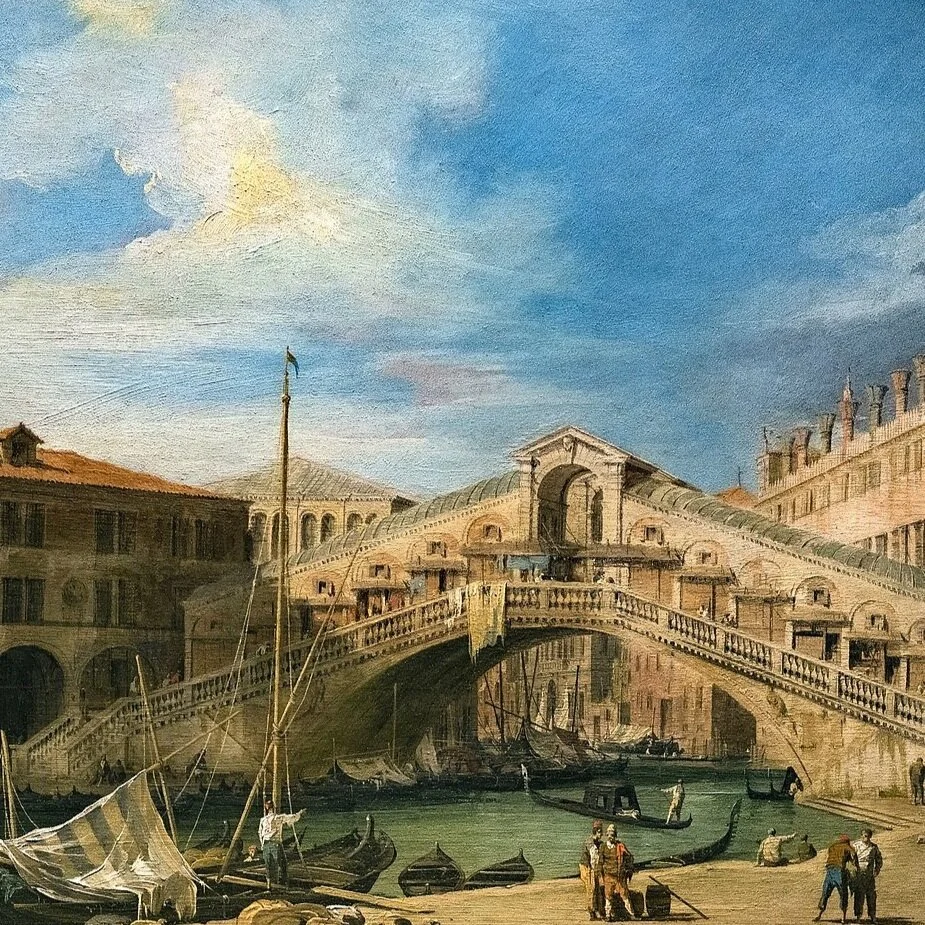 On the Rialto Bridge