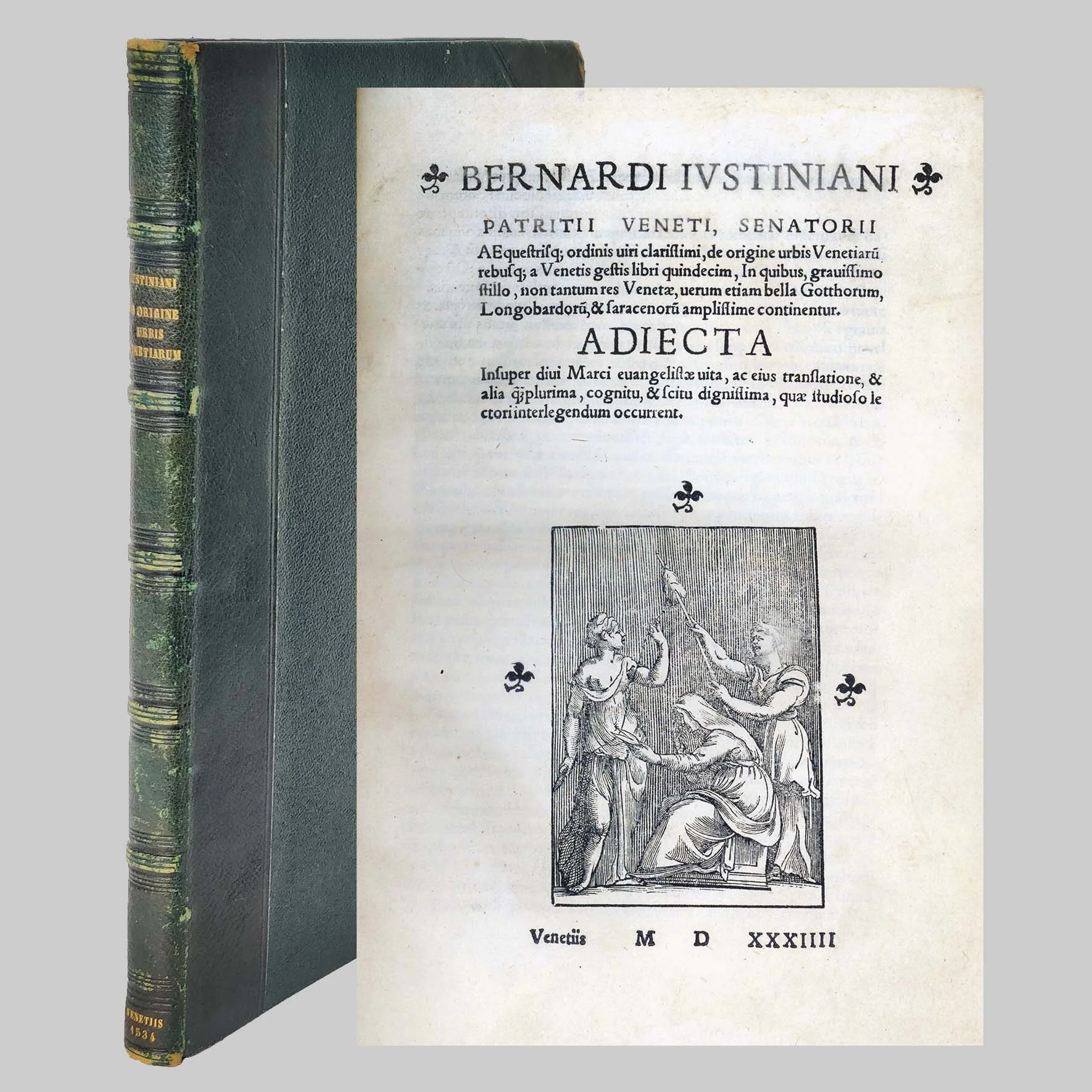 Bernardo Giustiniani’s influential History of Venice, in an unusual case-study edition