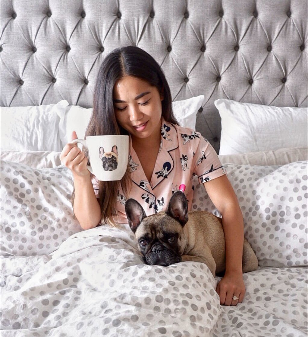 A coffee a day keeps grumpy away ☕️
.
.
.
Good days always start with a coffee and cuddle from Archer! How do you take your coffee? I like mine with oat milk 🤍
.
.
.
#nationalcoffeeday #thisface #coffeeisalwaysagoodidea #bestiesfortheresties