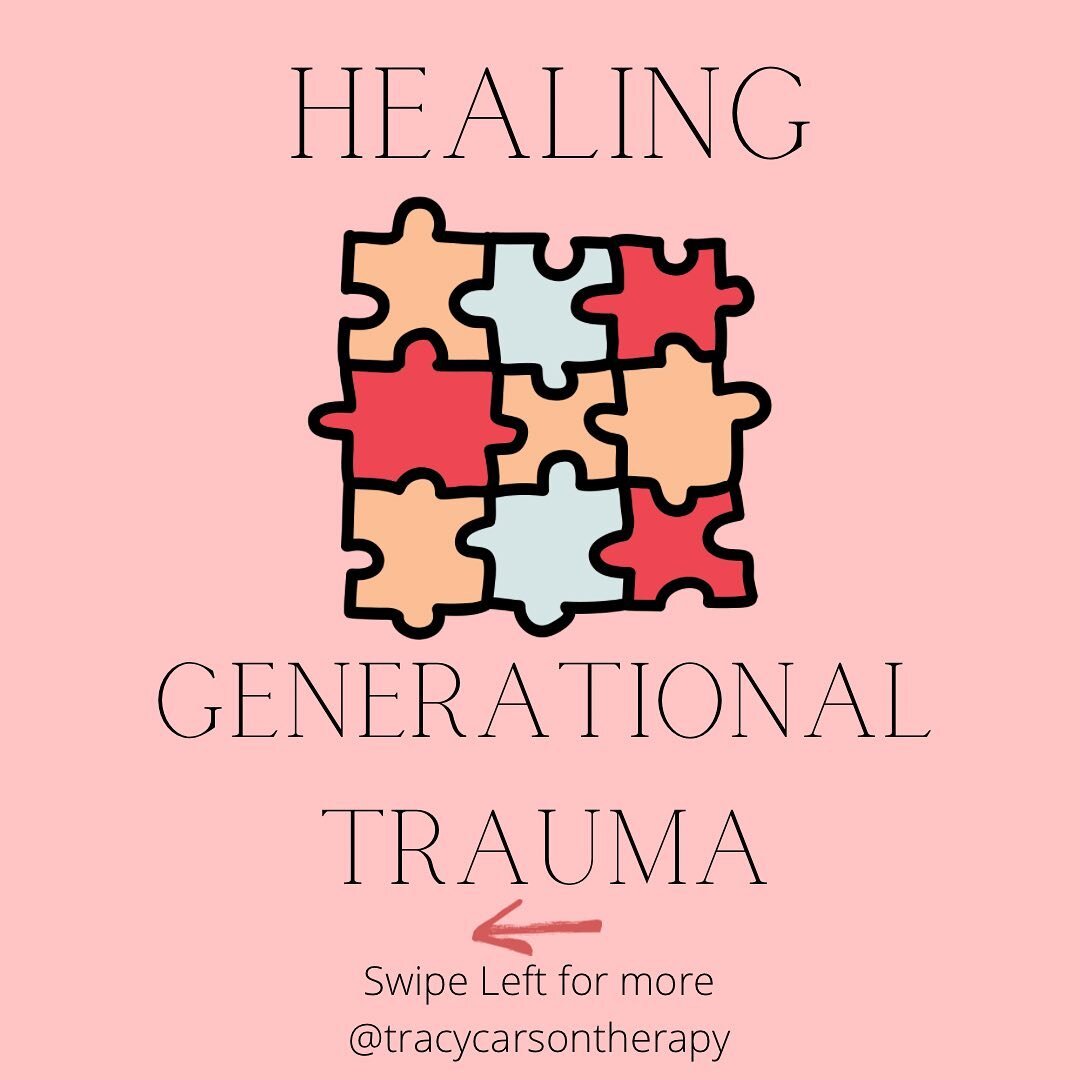 I wanted to continue the discussion on #generationaltrauma as we continue to unpack the definition and then also think through what healing may look like.
.
As with everything in the psychological space no one person has the same experience or story 