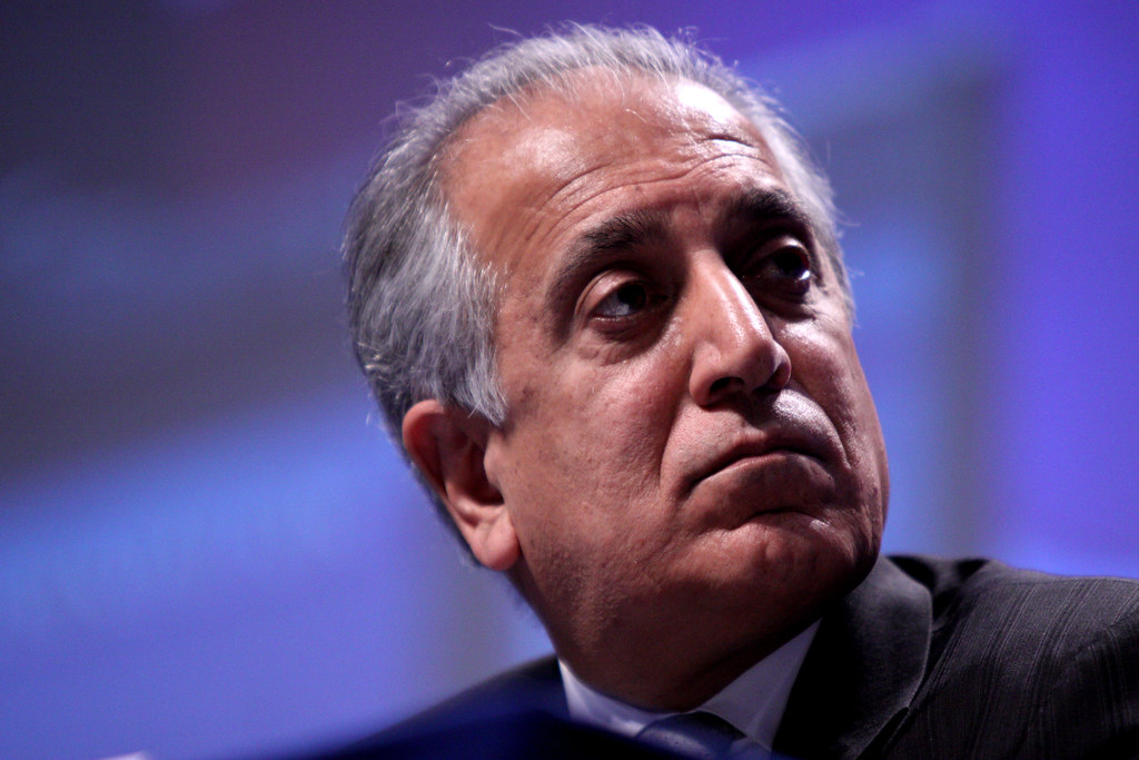 PICTURED: Zalmay Khalilzad, former U.S. Ambassador to Iraq and Afghanistan. Khalilzad has been working with the Taliban now for several months at the behest of President Trump. Photo credit CC Gage Skidmore.