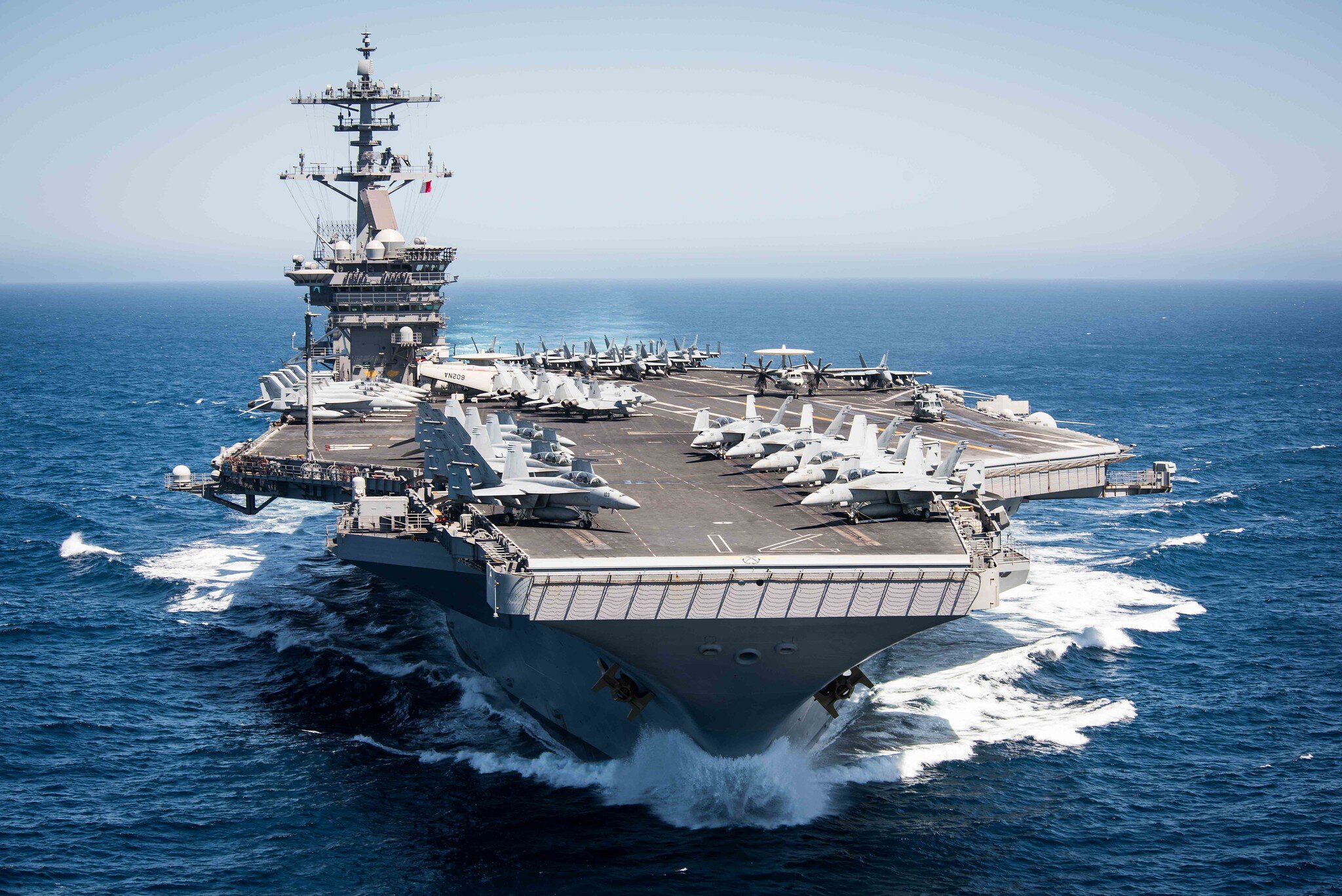 PICTURED: The USS Theodore Roosevelt.