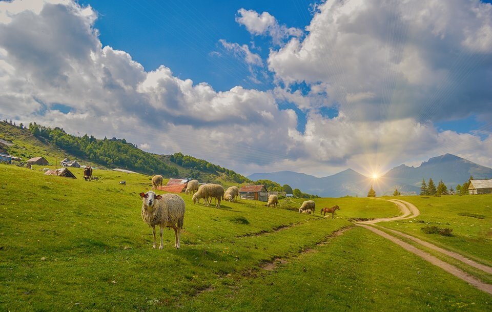 PICTURED: A countryside town in Shar Planina, North Macedonia. Photo Credit: Mihail Simovski. CC 3.0