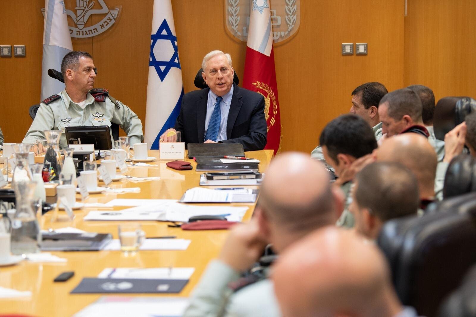 PICTURED: Retired Army Colonel Douglas Macgregor meeting with IDF Chief of the General Staff Lieutenant General Aviv Kochavi. CC 4.0.