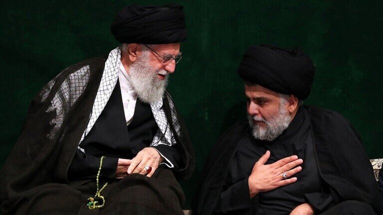 PICUTRED: Grand Ayatollah Ali Khamenei, (left) and Shi’ite cleric Muqtada al-Sadr, (right). CC 4.0.