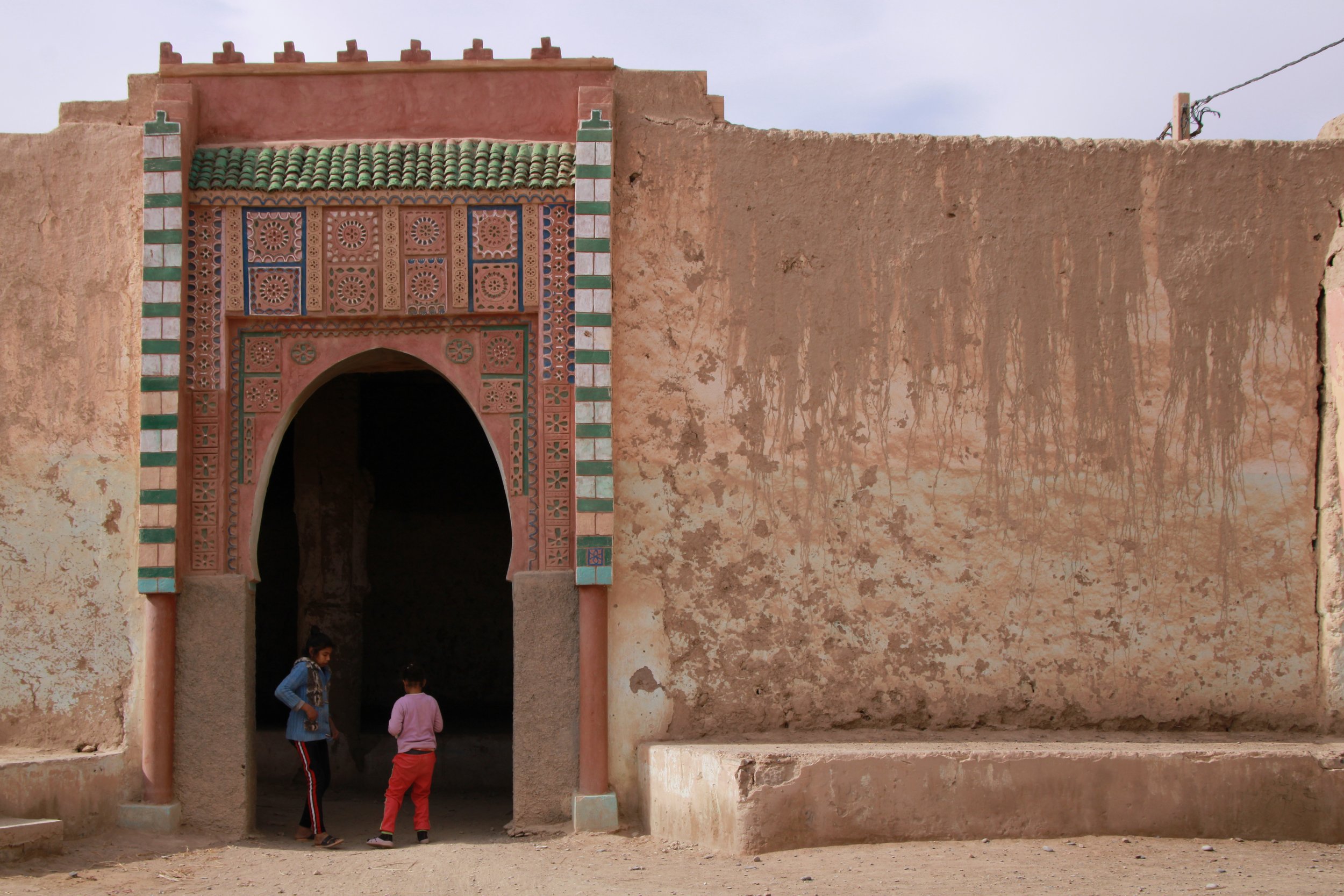  PICTURED: The doorway to a Kasbah. PC: Andrew Corbley © 