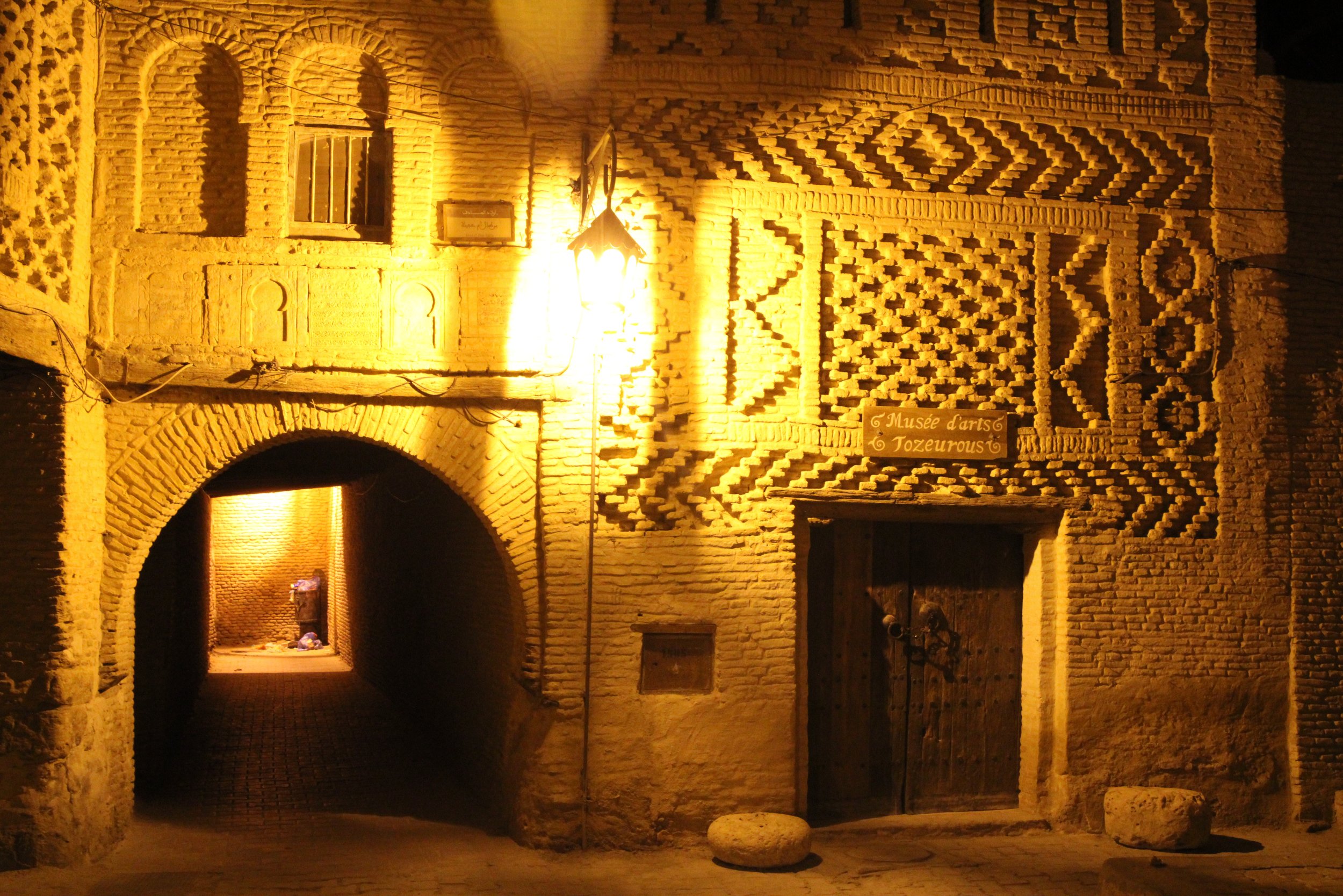  PICTURED: Medina of Tozuer, Nighttime. PC: Andrew Corbley © 