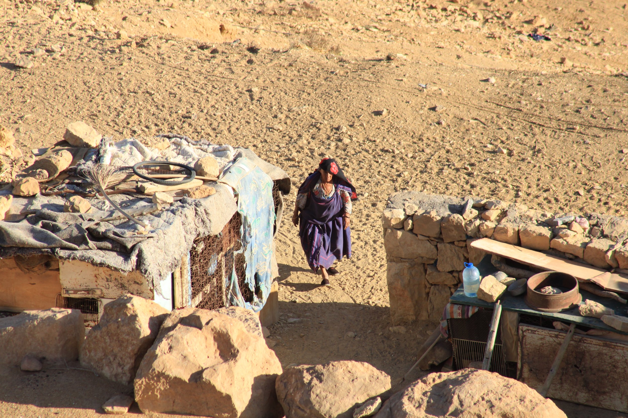  NOVEMBER 19th, 2022. PICTURED: A local Berber woman in the heat of the day. PC: Andrew Corbley © 