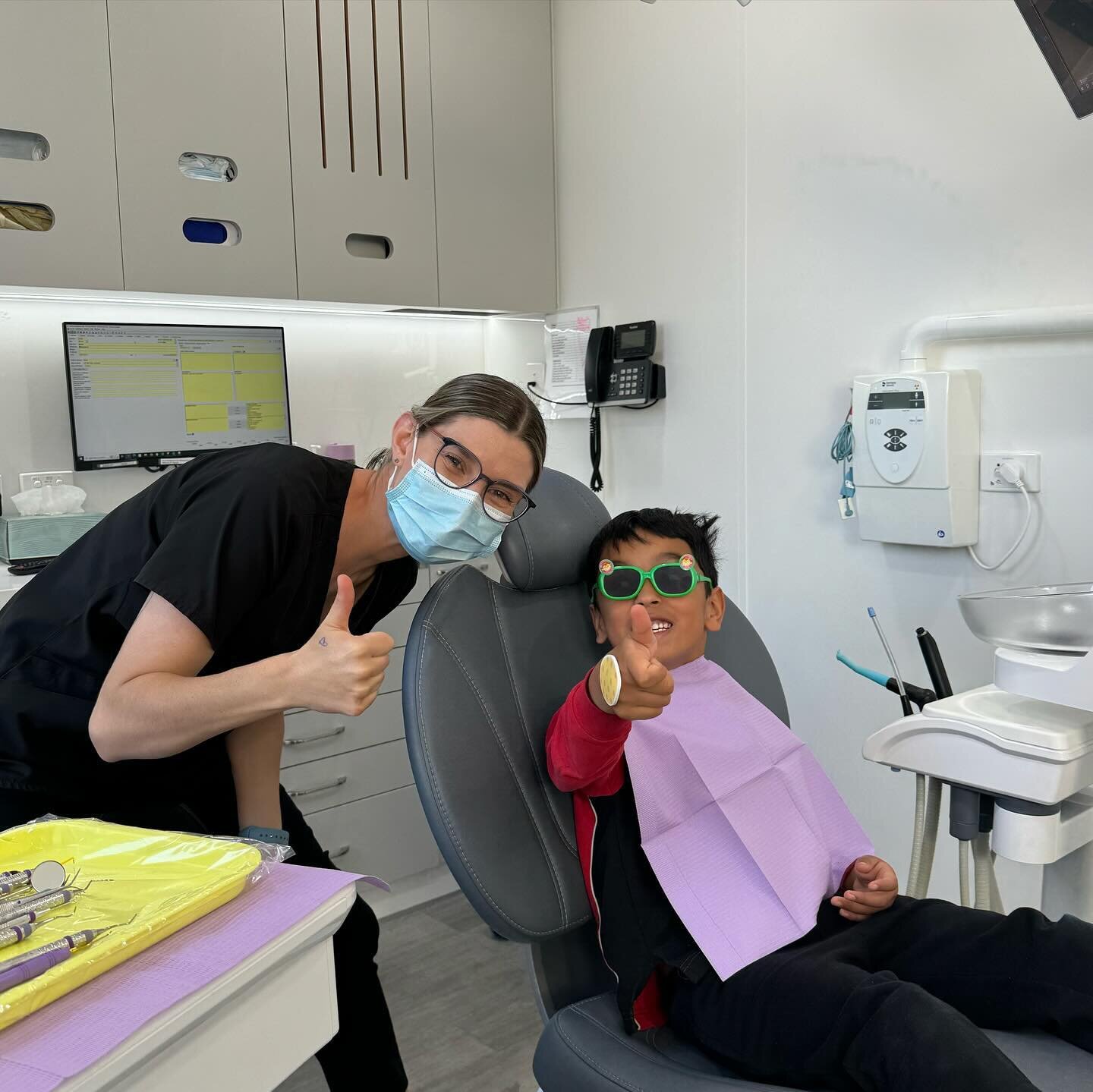 Creating ✨fun ✨first visits with our awesome Oral Health Therapist Josie! 

We love making our first dental visits fun and exciting - early visits mean prevention and better experiences 🥰🎉 #bcdental #smiles #kidsdental #baysidedentist